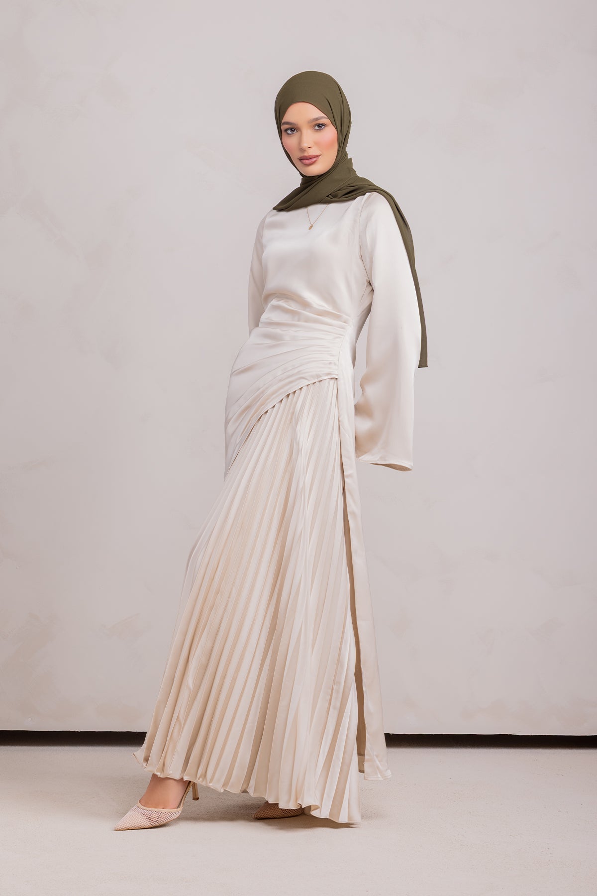 Ascia Asymmetrical Tunic & Skirt Set