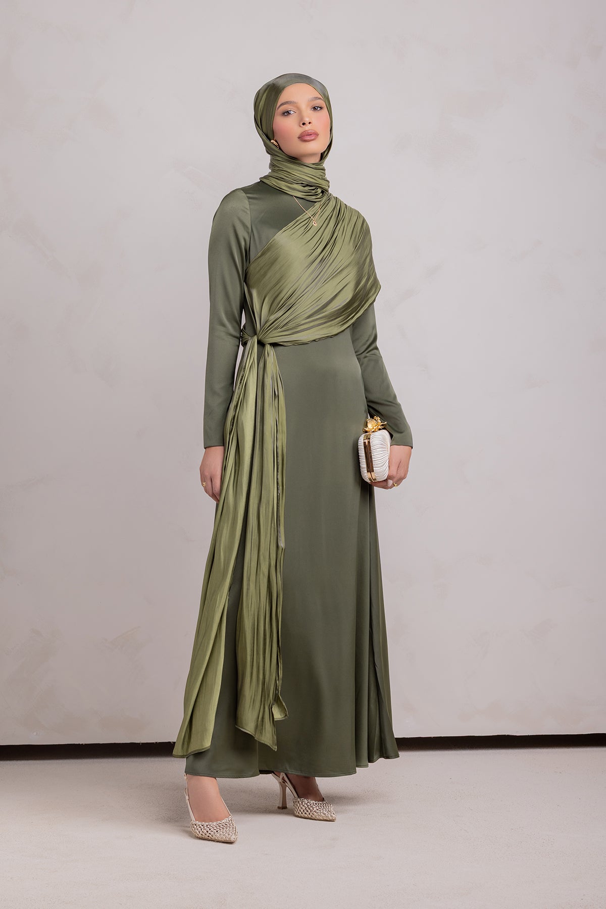 Leana Maxi Dress - Forest Muse