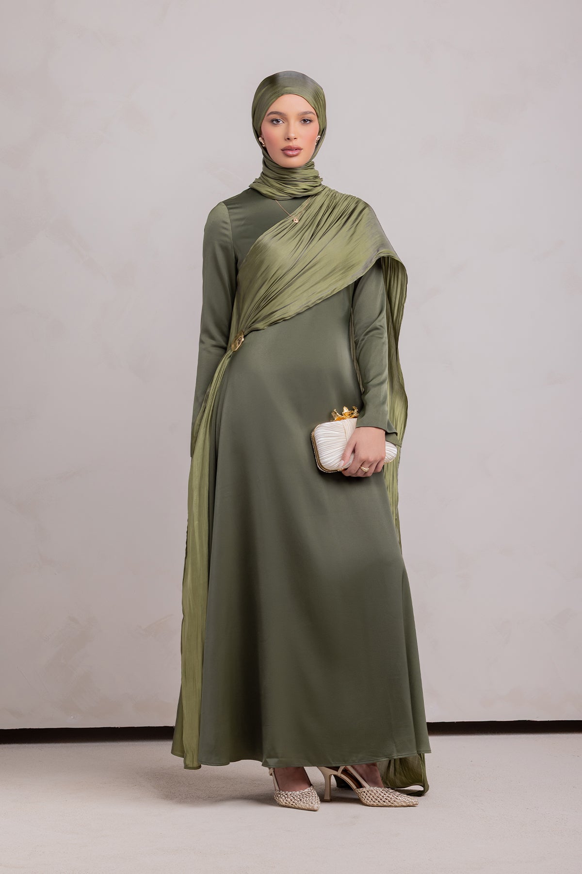 Leana Maxi Dress - Forest Muse