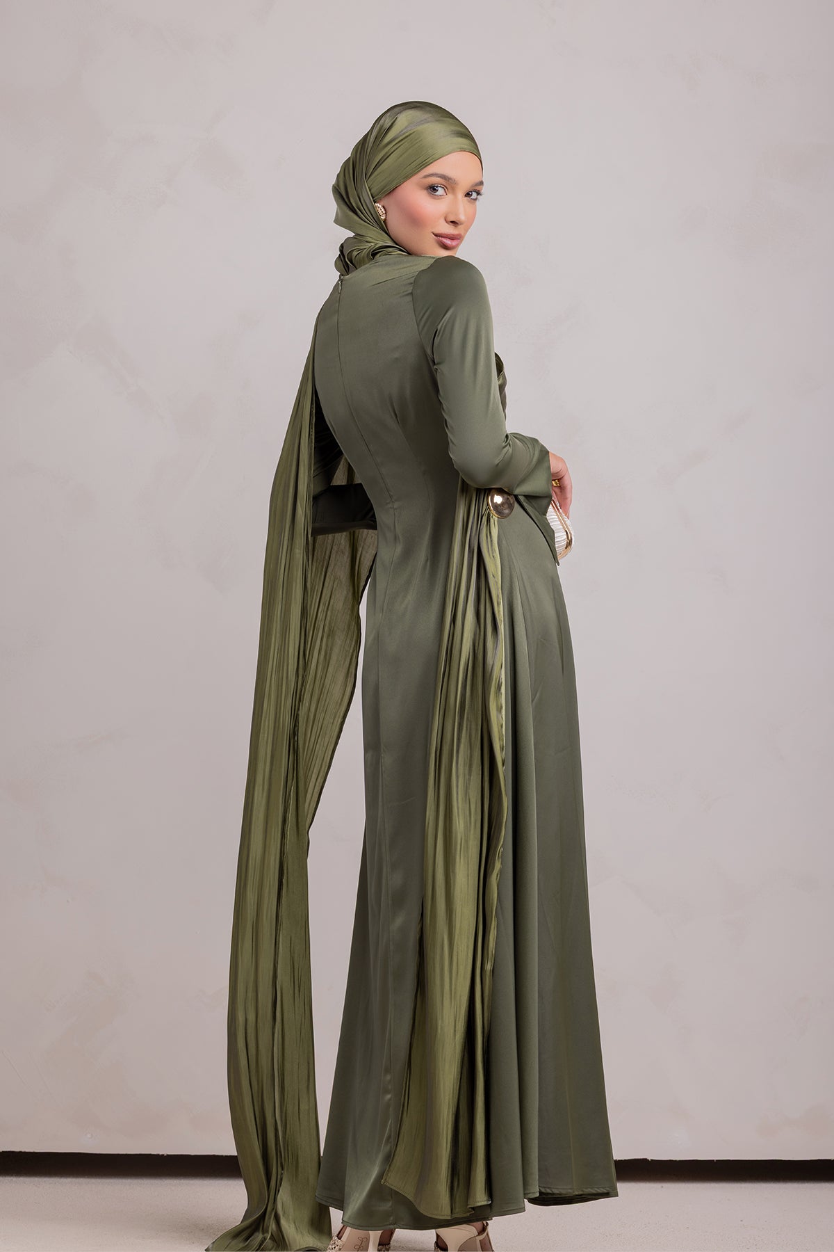 Leana Maxi Dress - Forest Muse