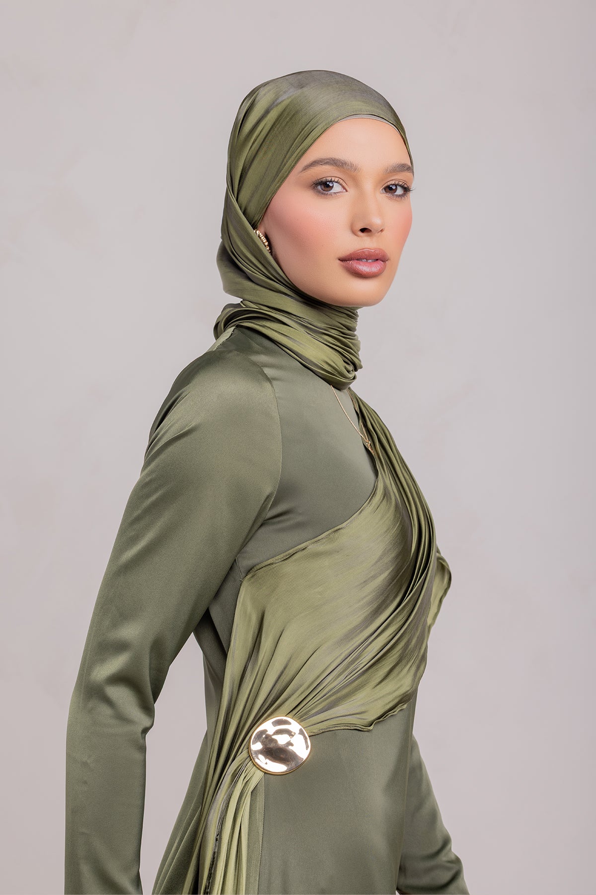 Leana Maxi Dress - Forest Muse