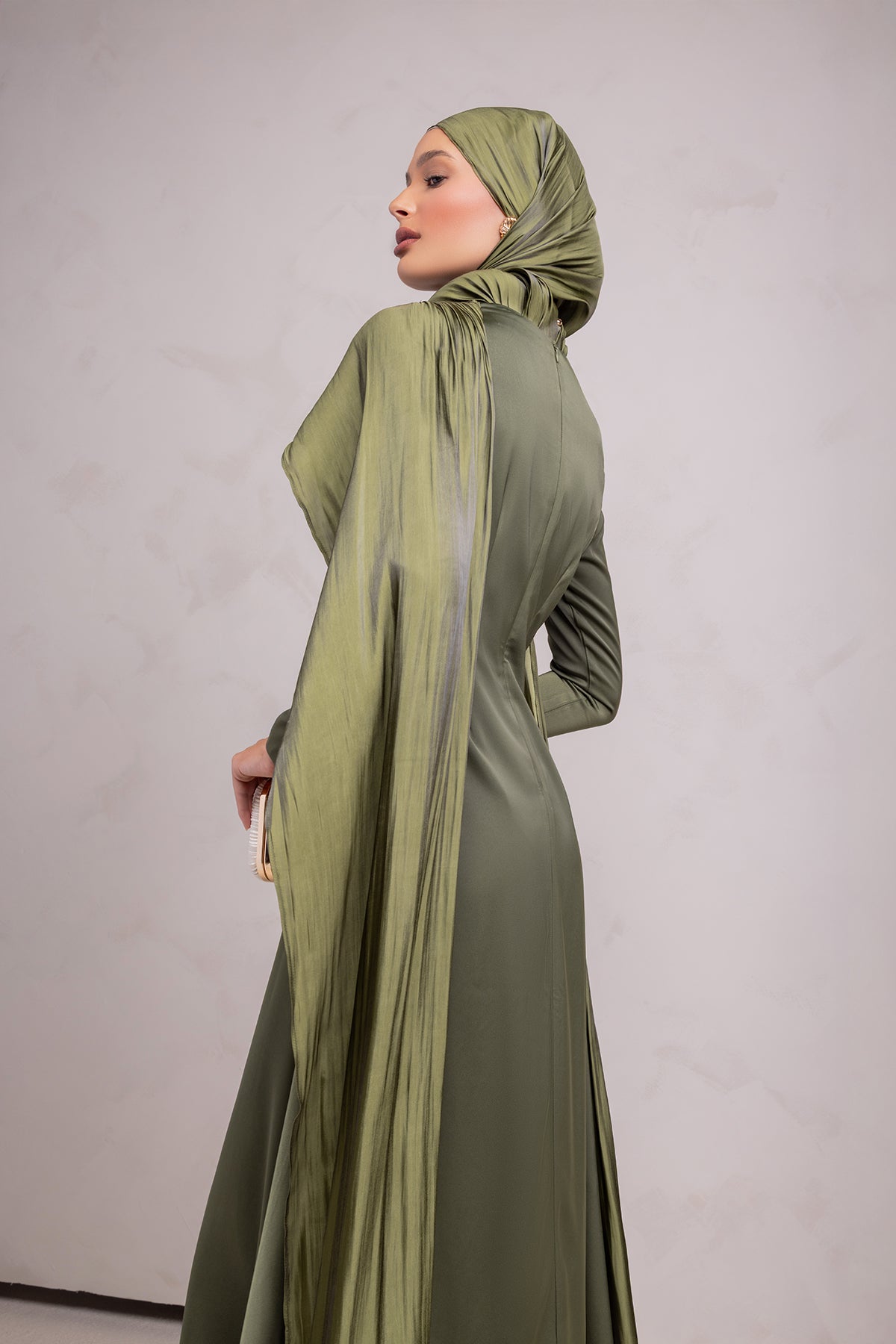 Leana Maxi Dress - Forest Muse
