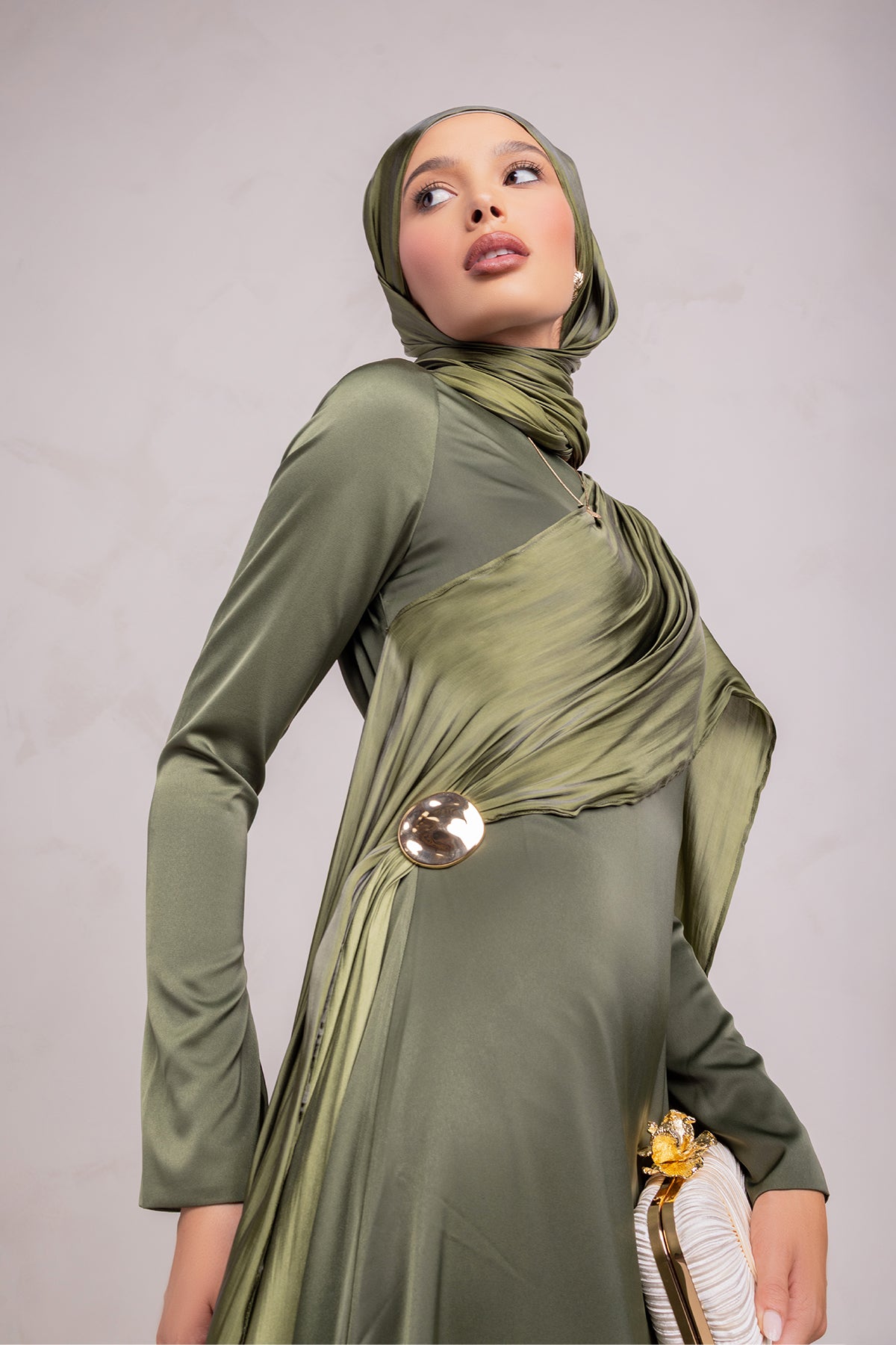 Leana Maxi Dress - Forest Muse