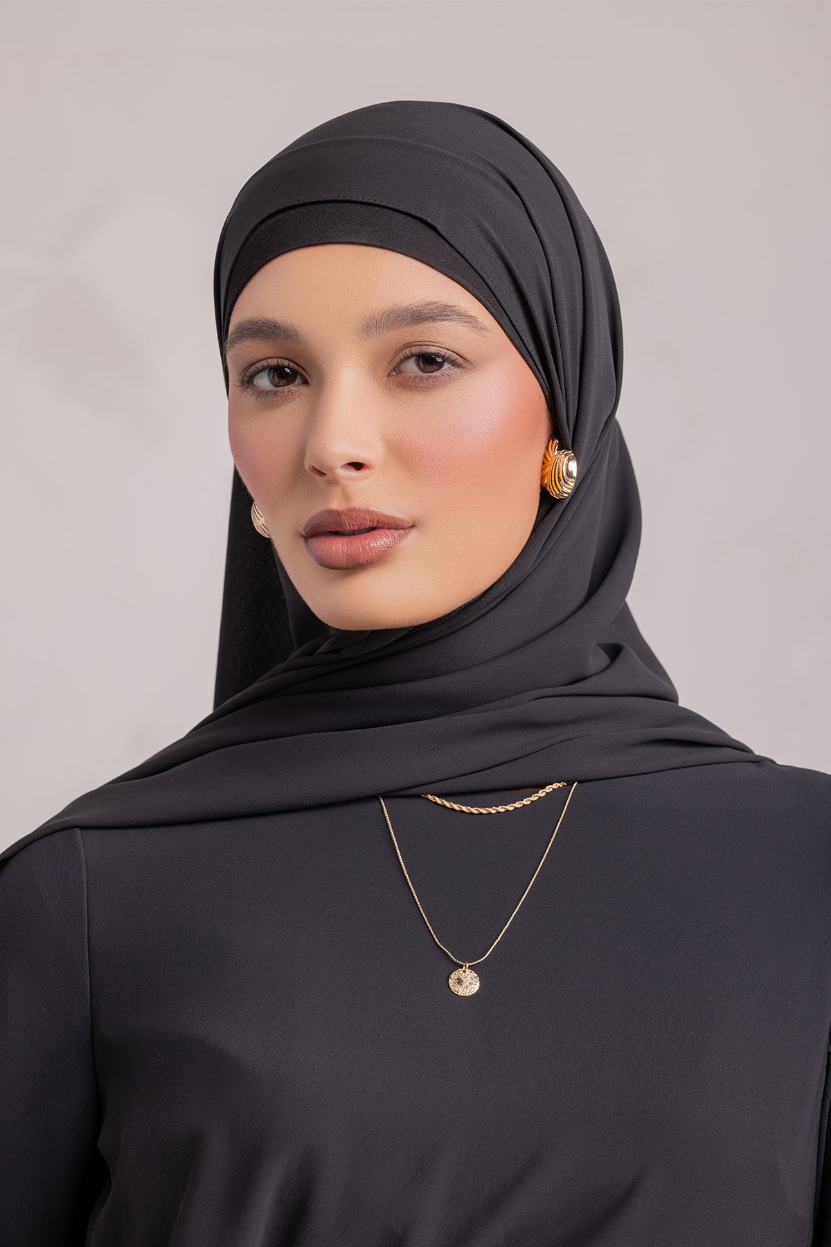 Nada Matching Hijab - Black