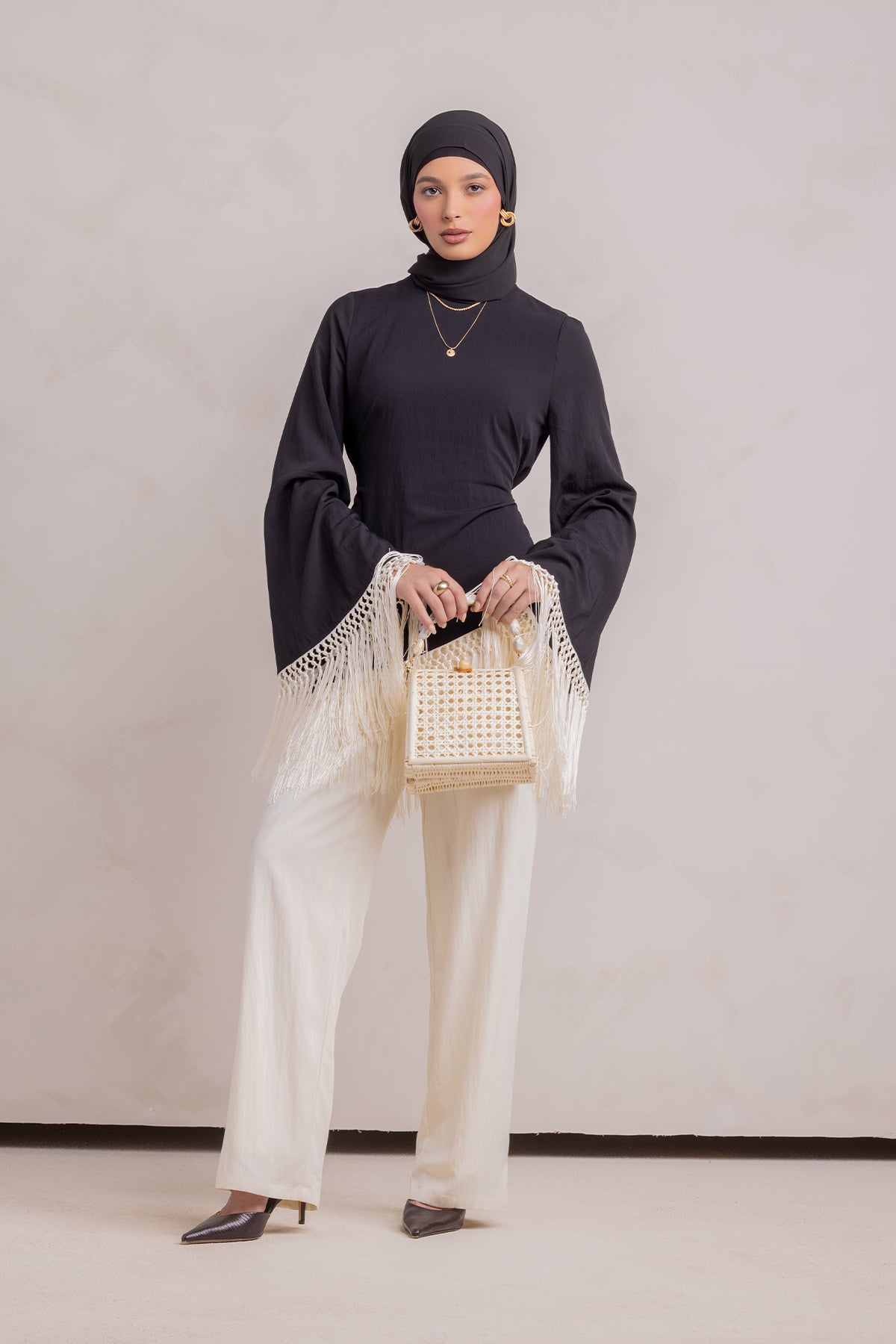 Batoul Pant - Cream