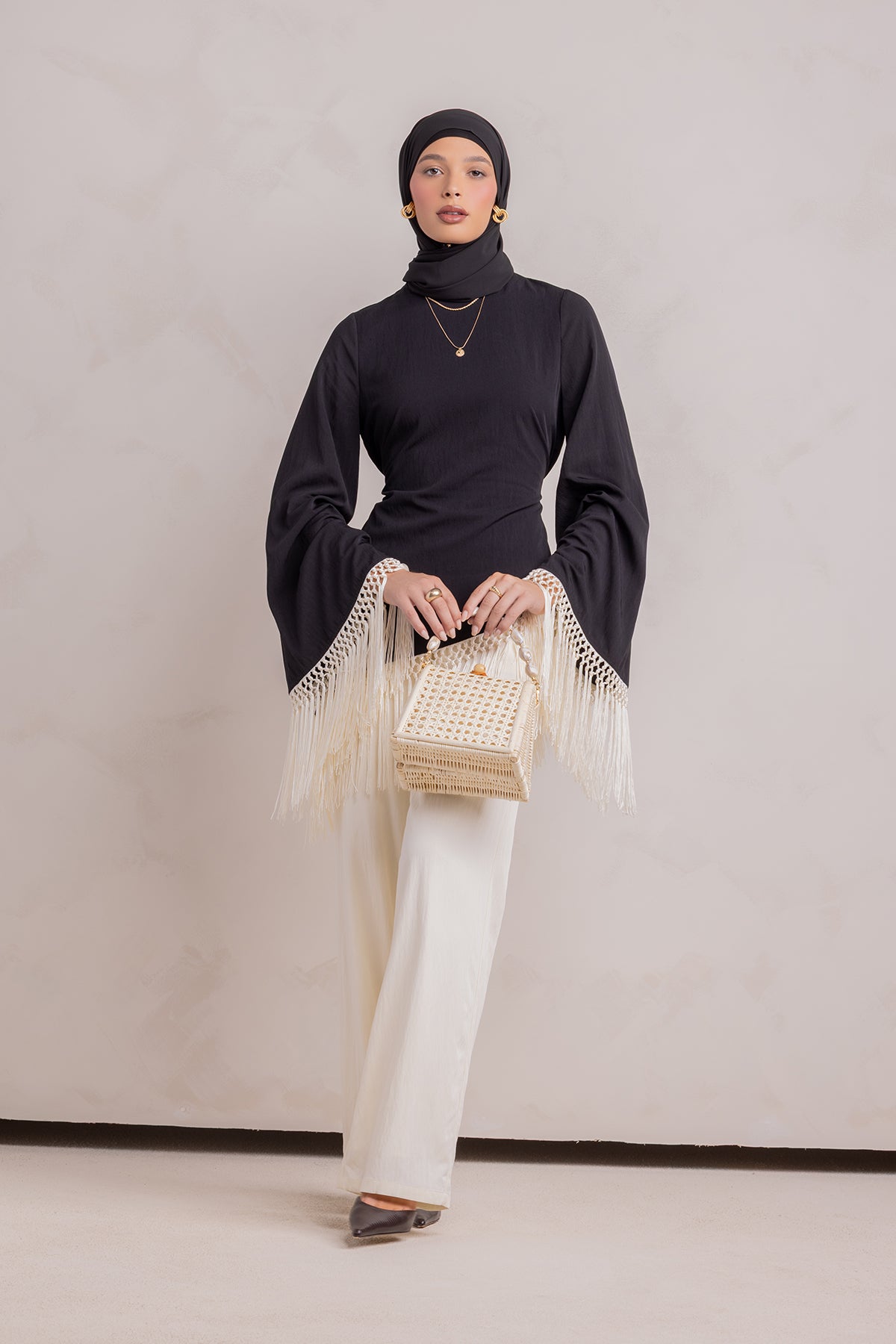 Batoul Pant - Cream