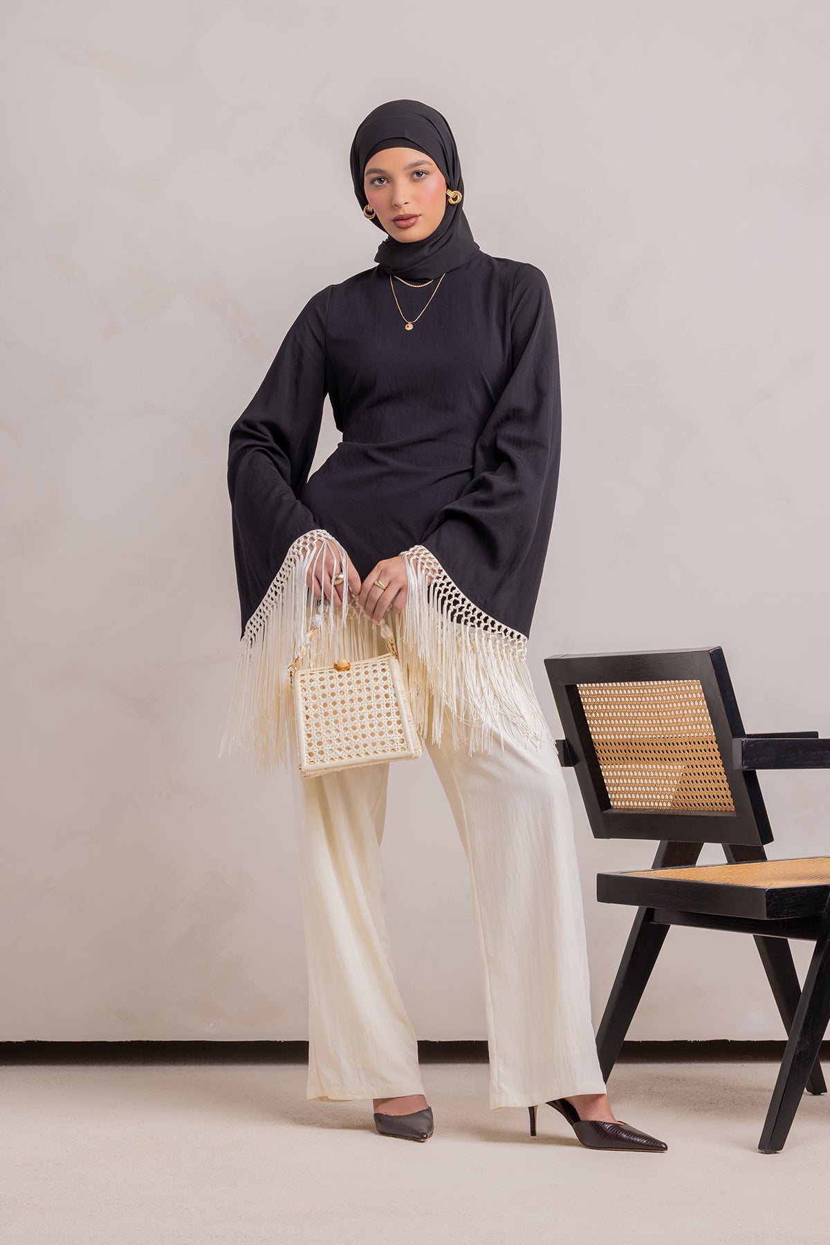 Batoul Pant - Cream