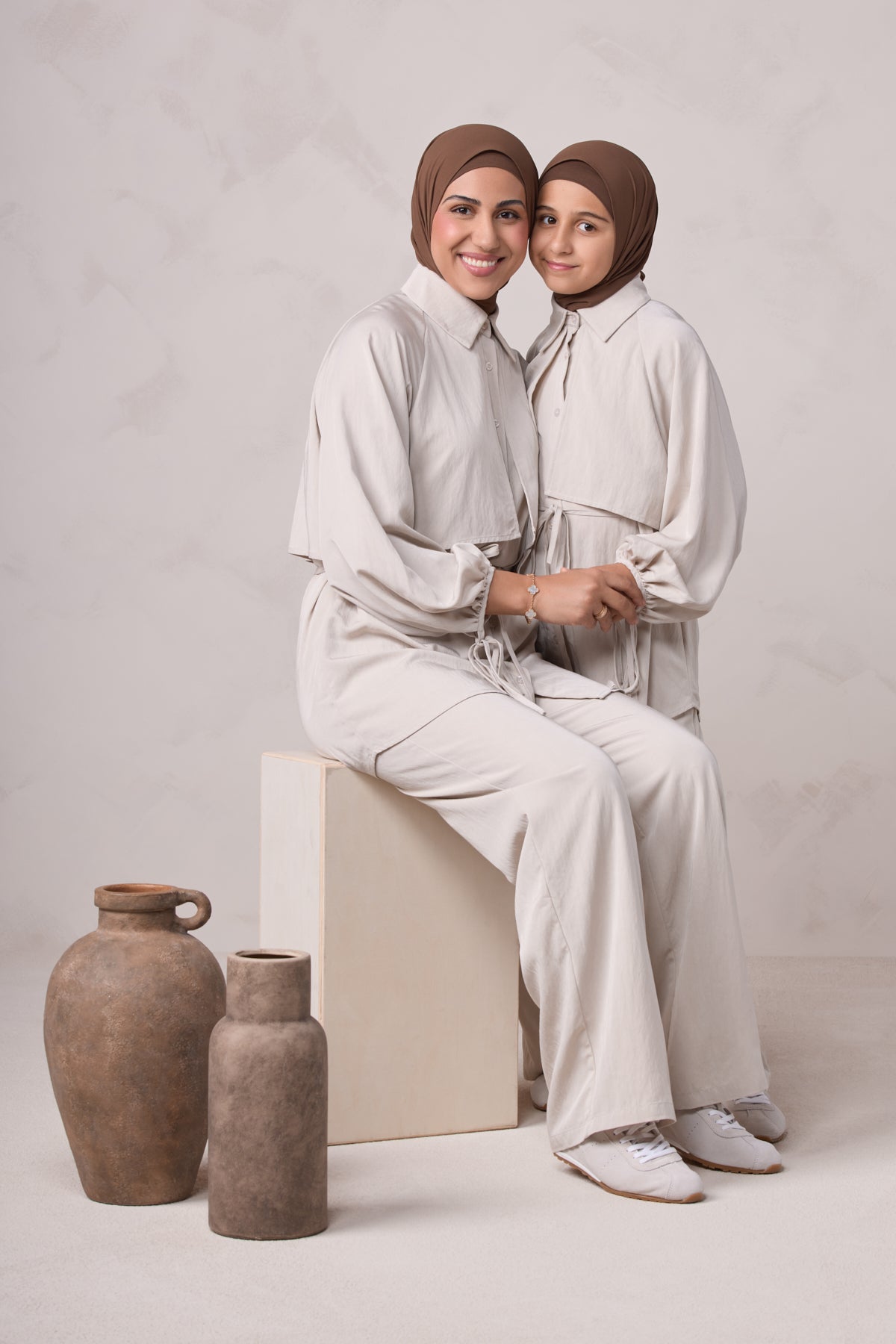 Aylin Tunic & Pant Set - Latte