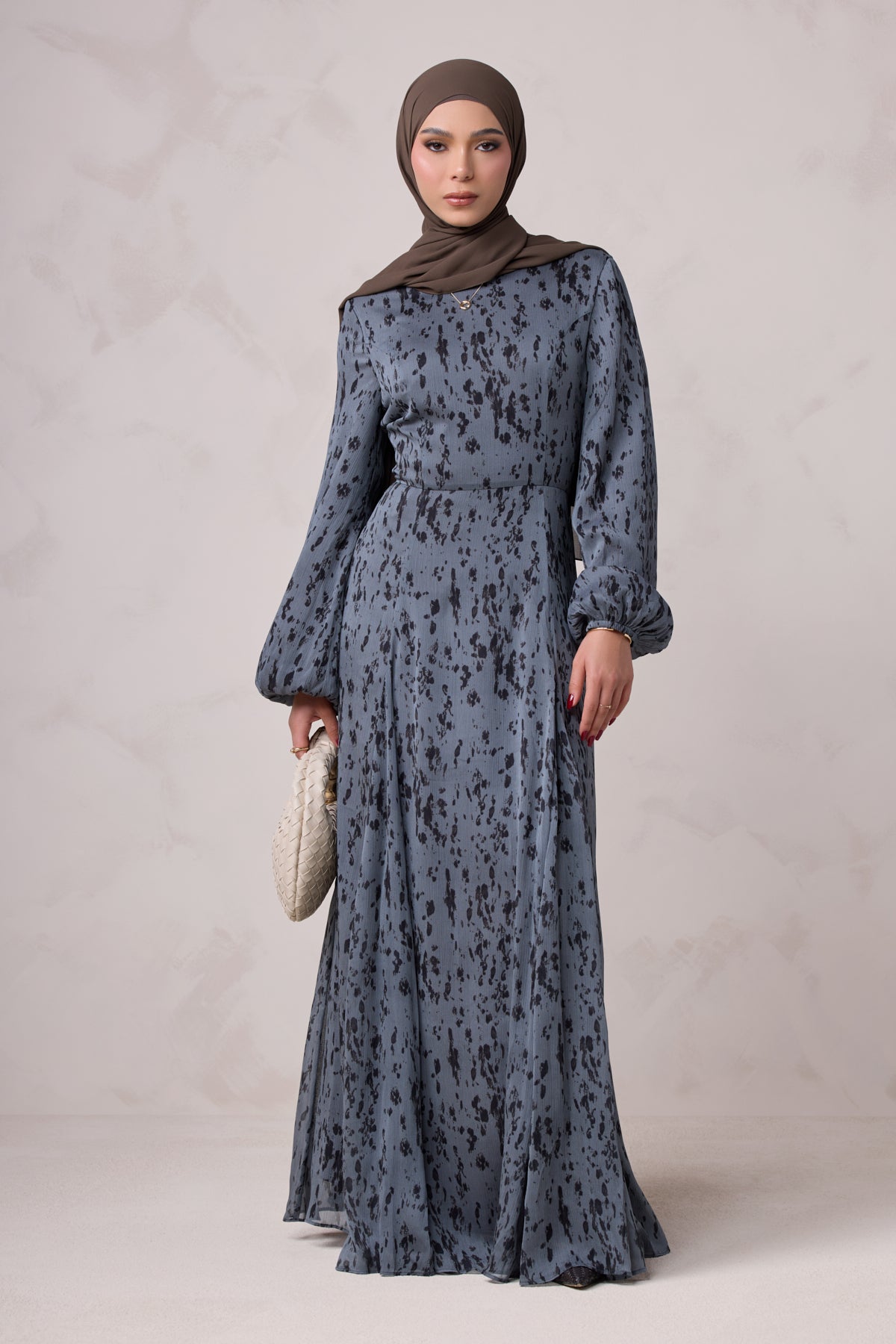Reem Long Sleeve Maxi Dress