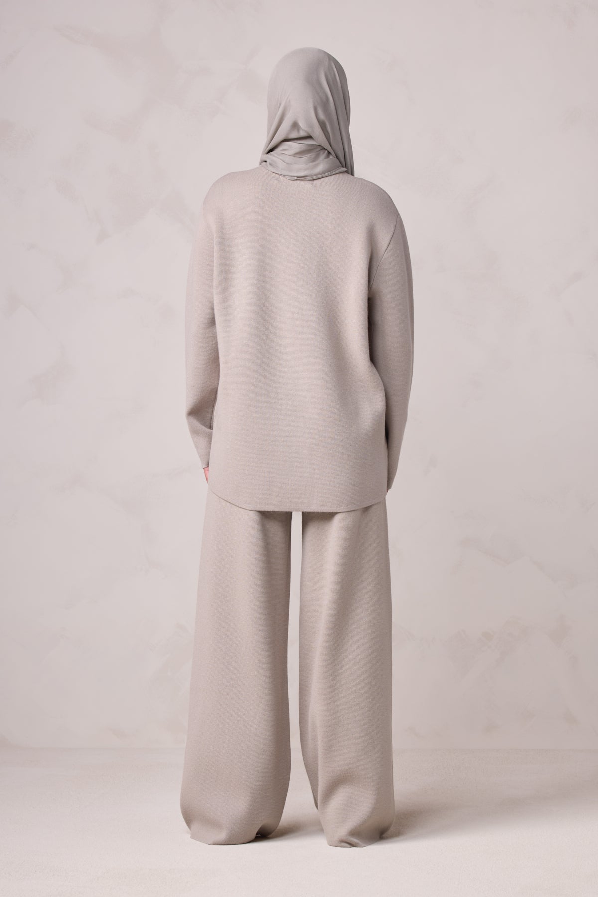 Hanan Knit Matching Set - Oatmeal