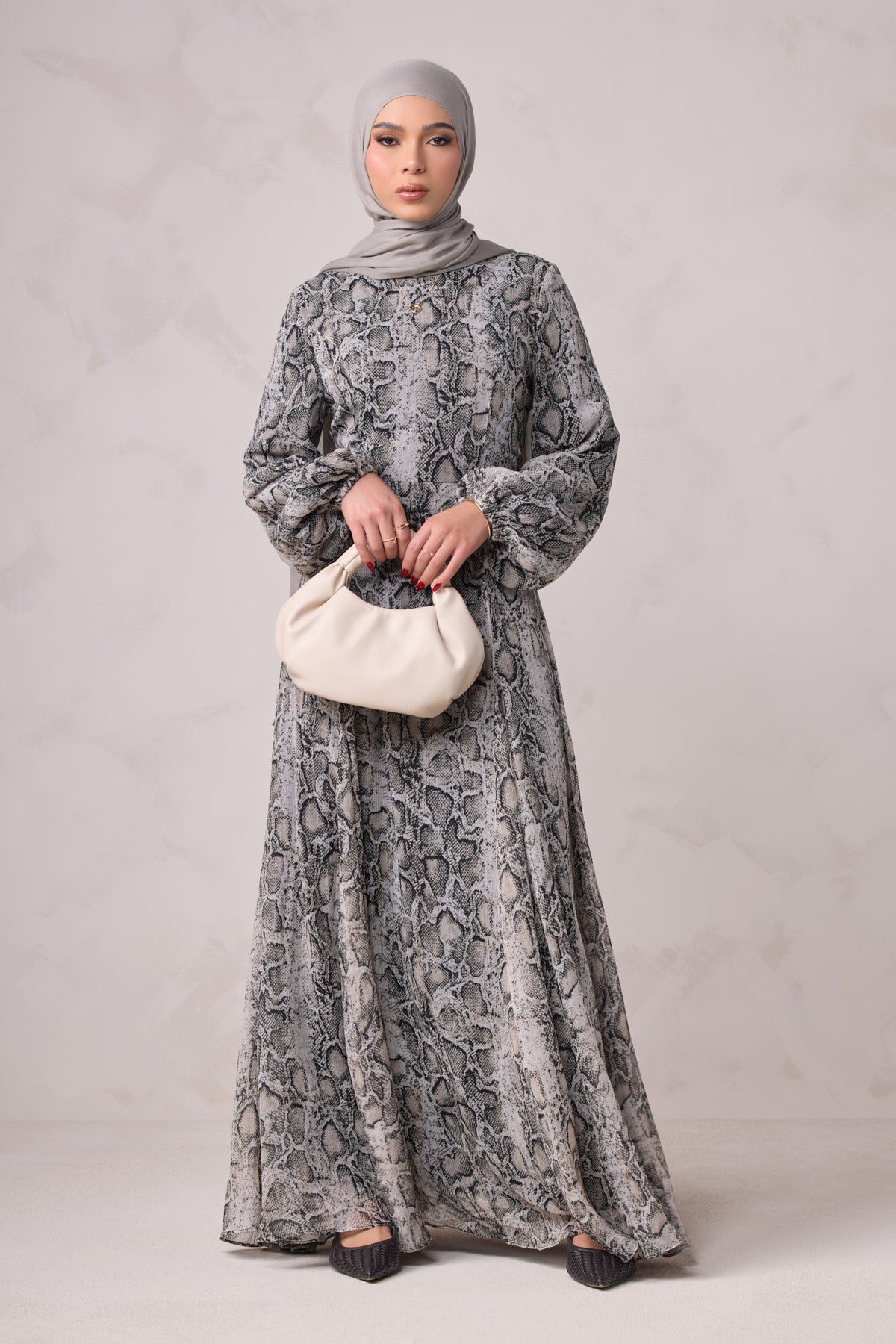 Reem Long Sleeve Maxi Dress