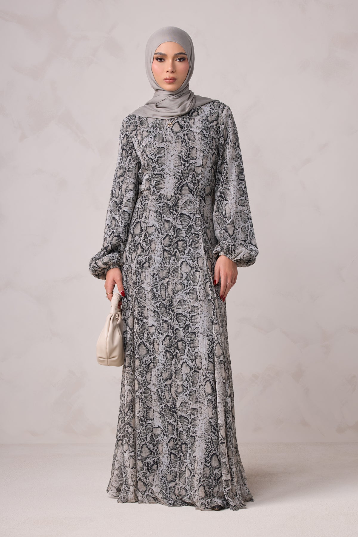 Reem Long Sleeve Maxi Dress