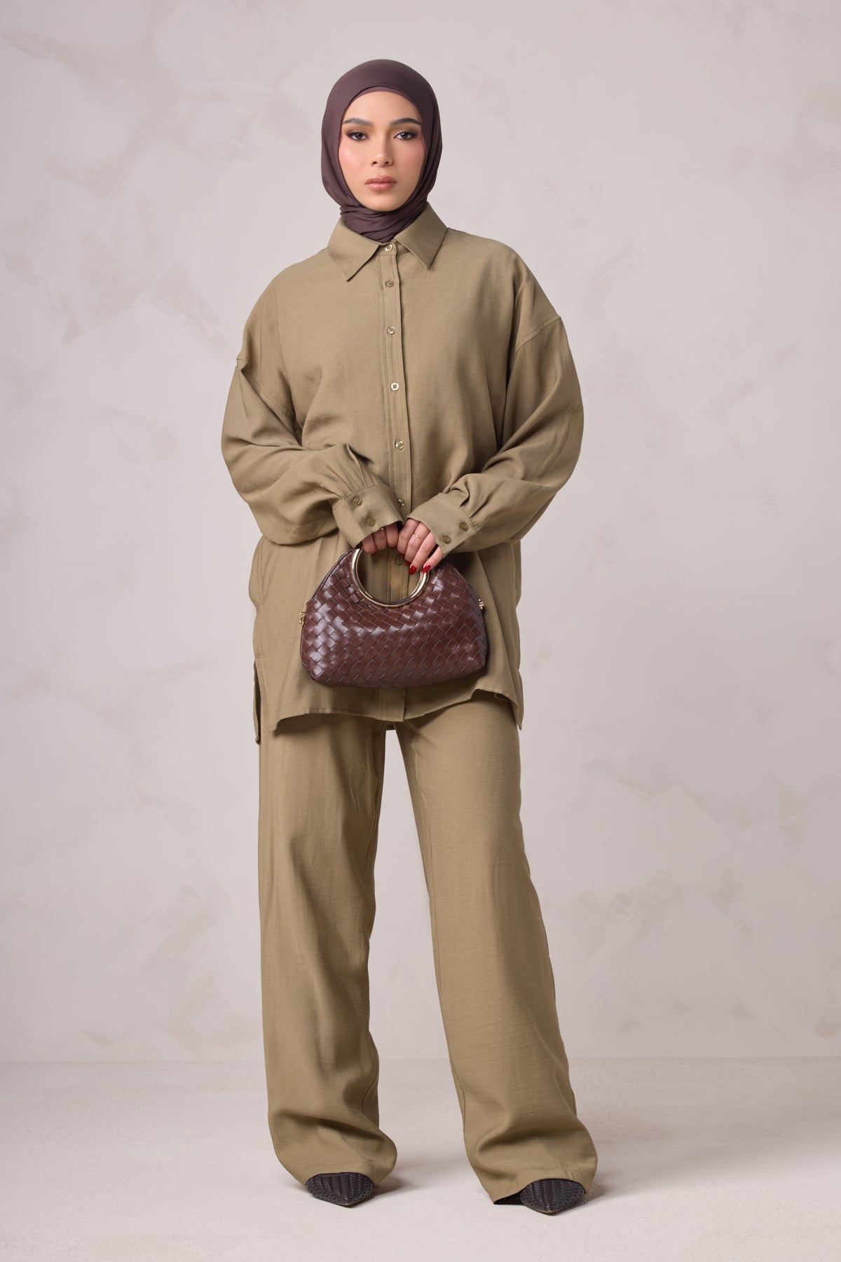 Alya Everyday Tunic & Pant Set - Thyme