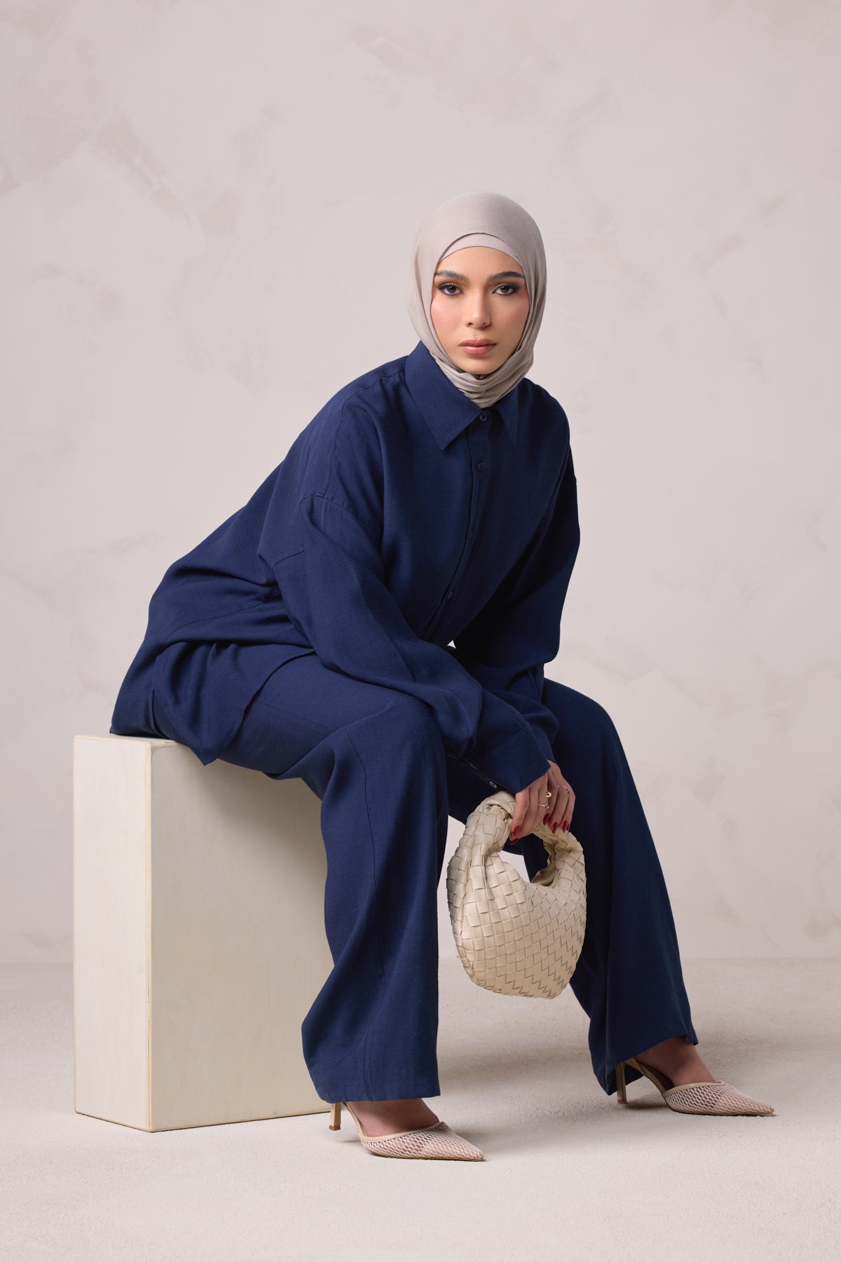 Alya Everyday Tunic & Pant Set - Obsidian