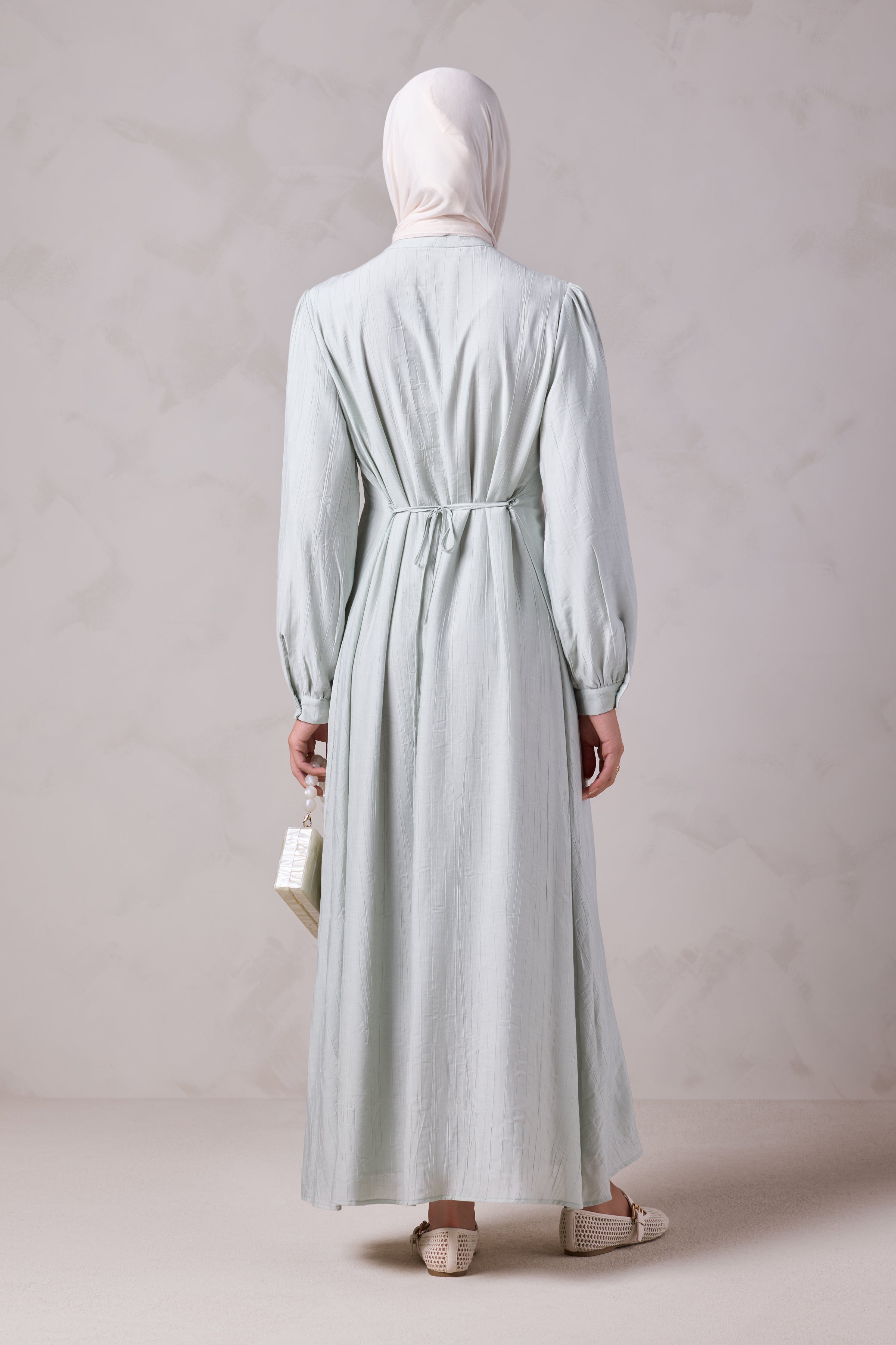 Aleena Lace Maxi Dress - Nasmet El Arz