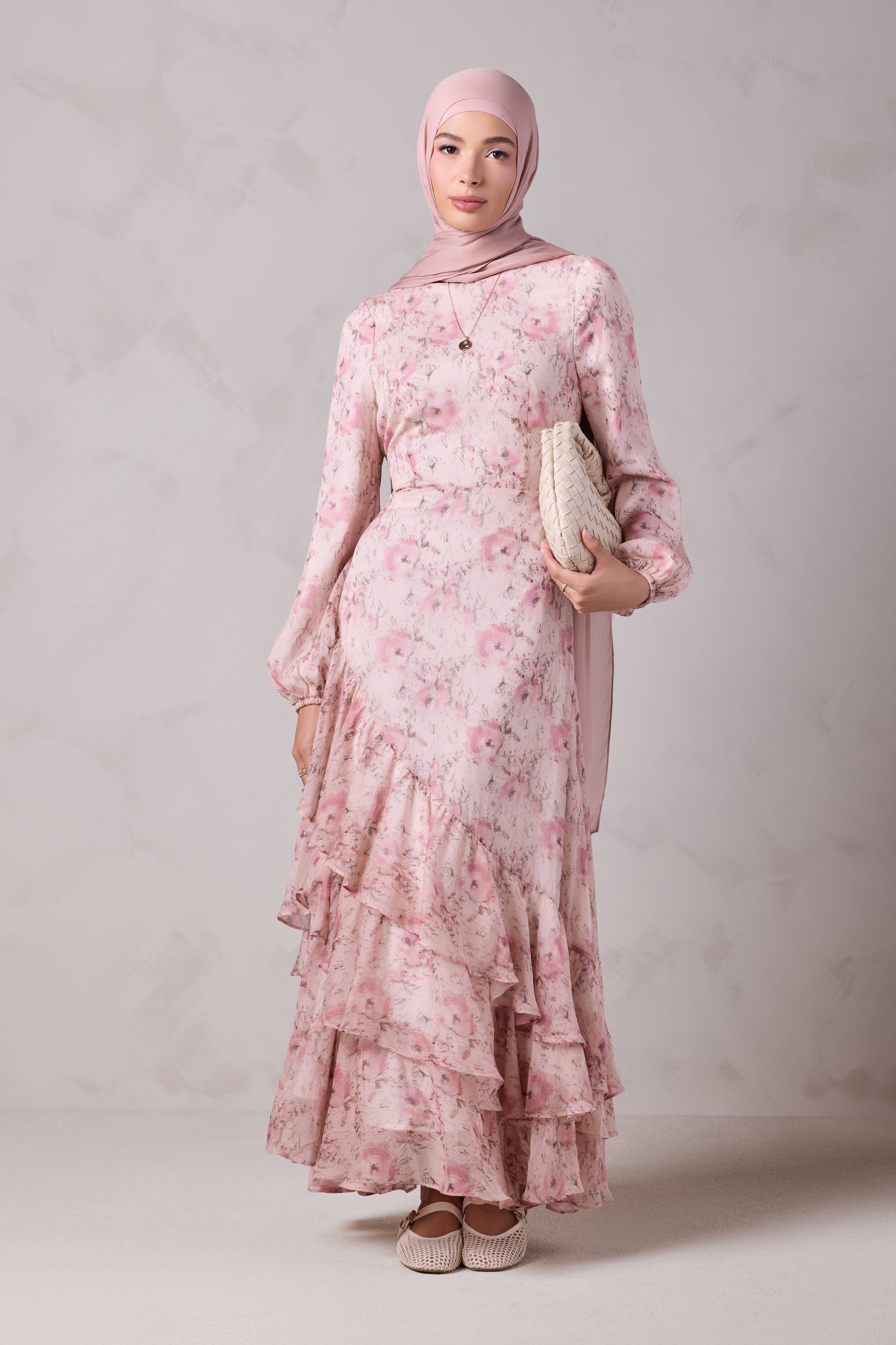 Selena Long Sleeve Maxi Dress - Warda
