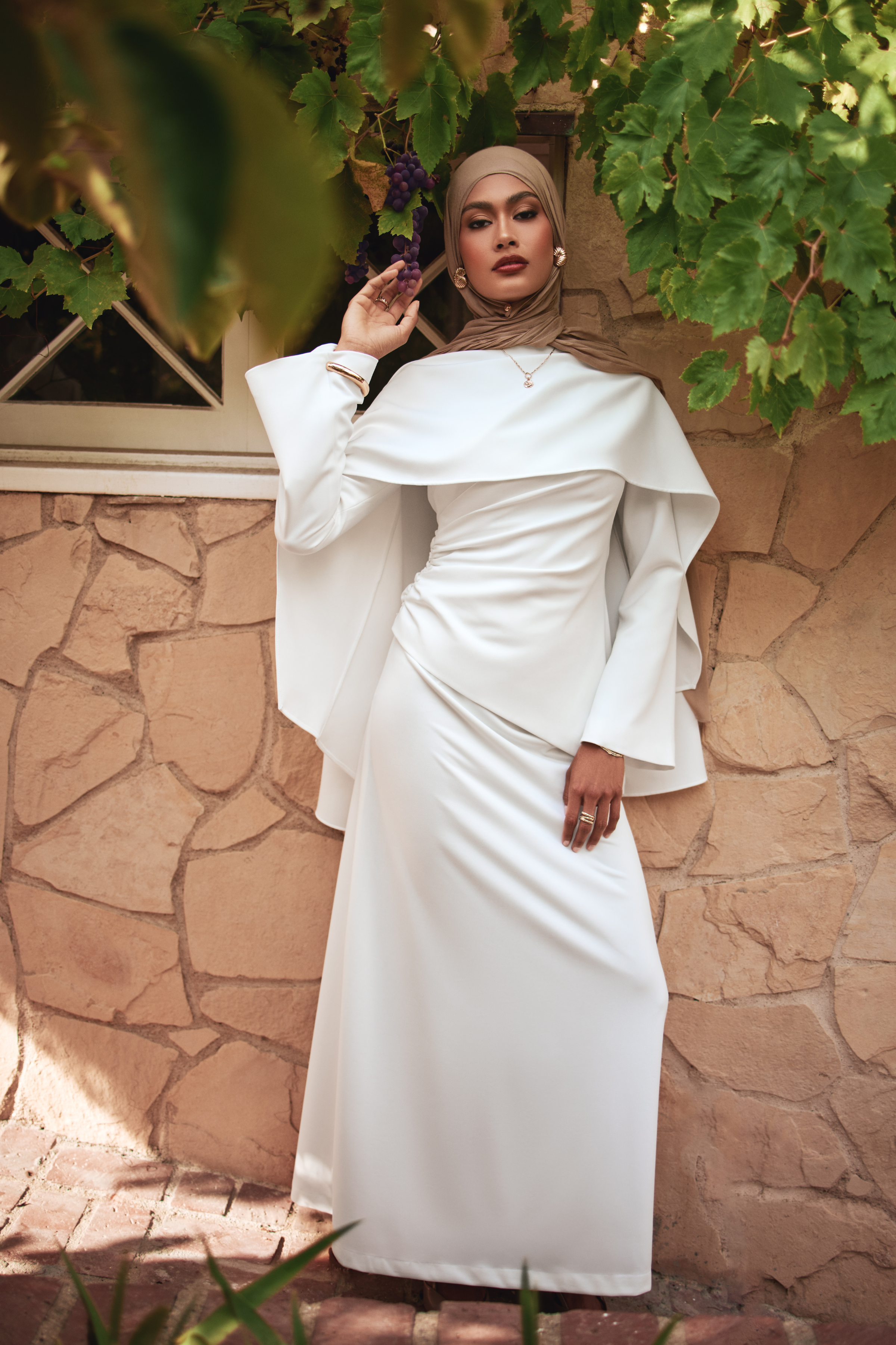 Meyah Maxi Skirt - Off White