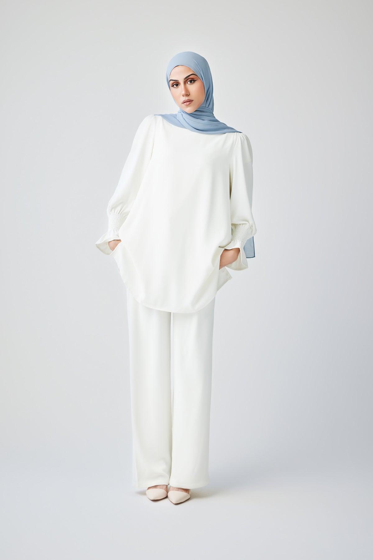 Lana Everyday Pant - White