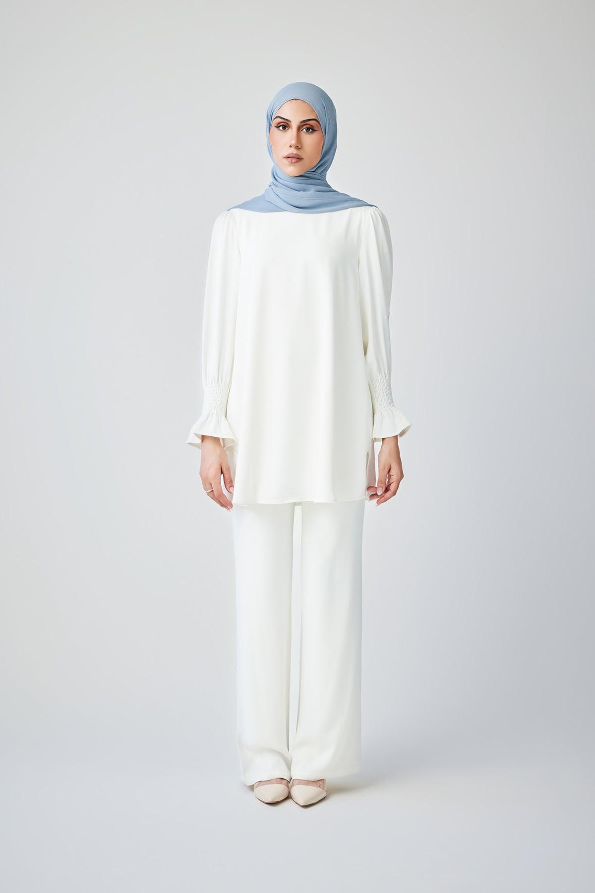 Lana Everyday Pant - White