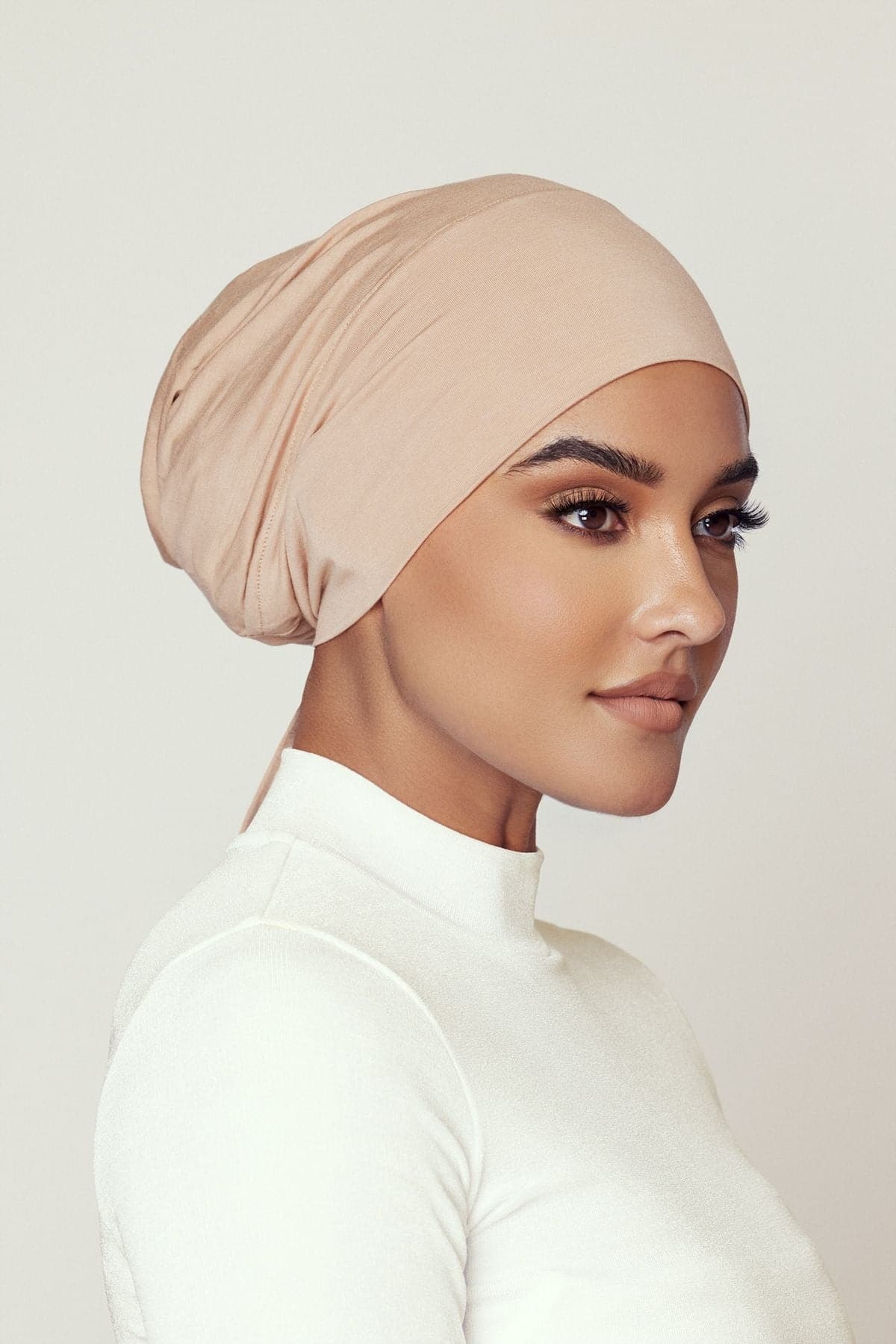 Noor Hijab Undercap- Caramel - Zahraa The Label