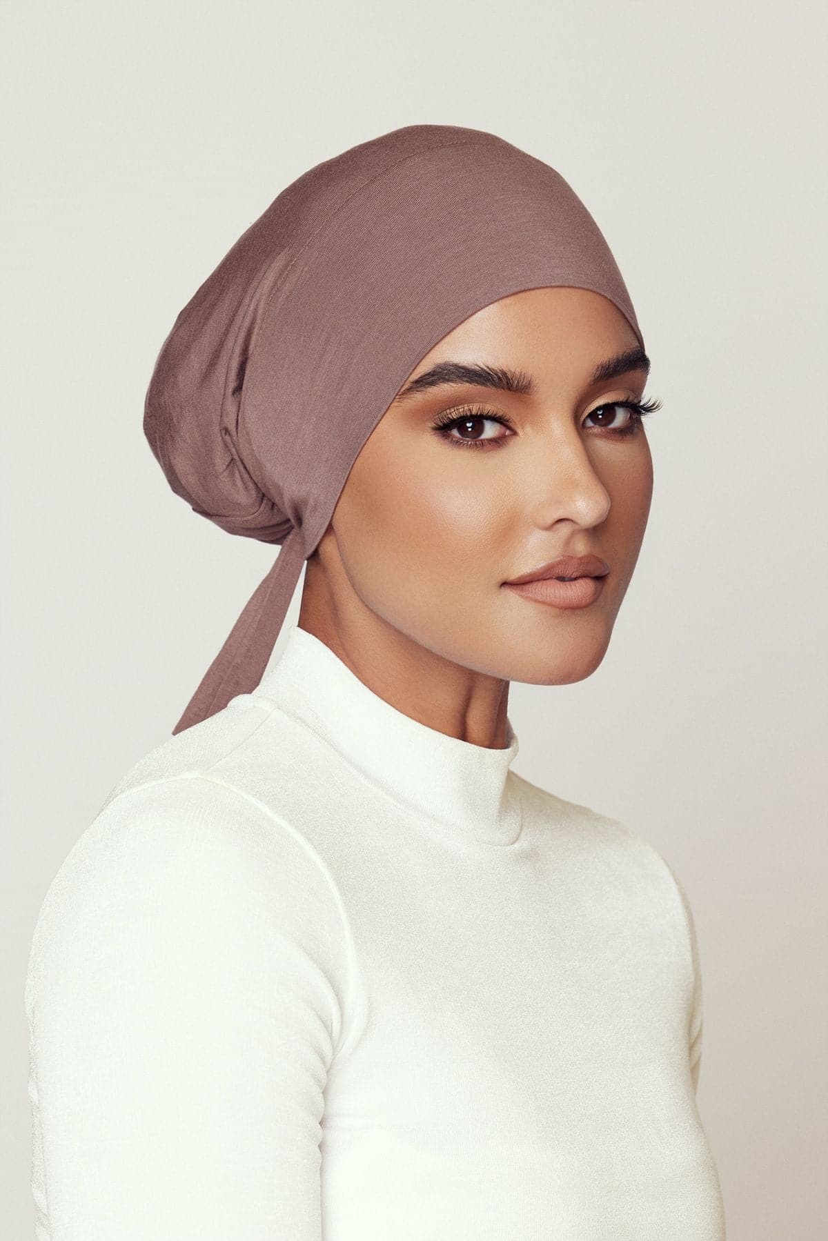 Noor Hijab Undercap- Walnut - Zahraa The Label