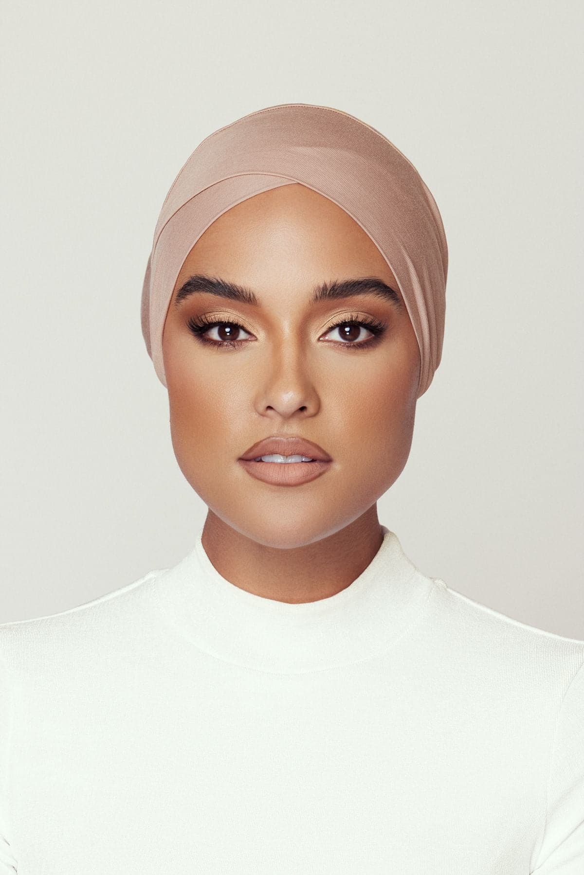 Zena Criss-Cross Undercap- Modest Nude - Zahraa The Label