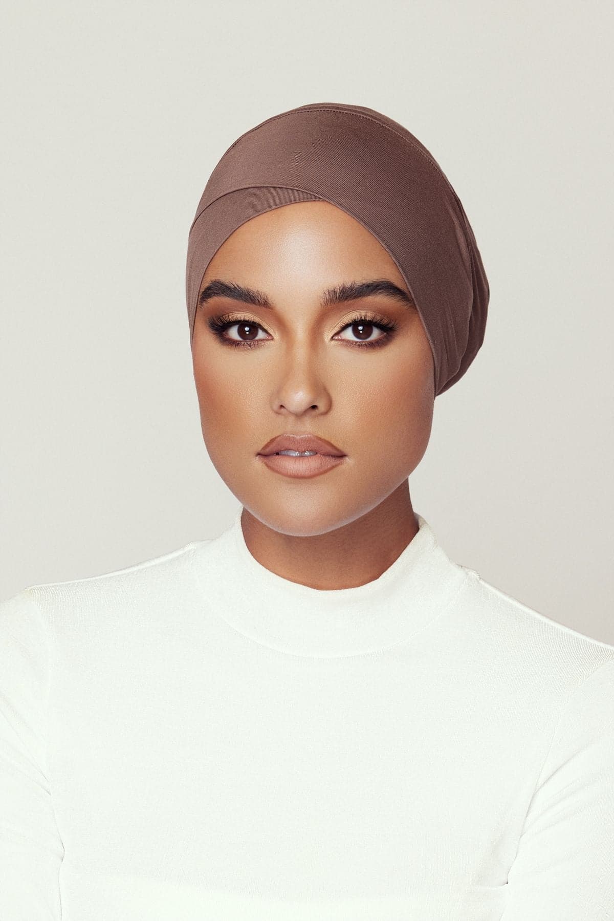Zena Criss-Cross Undercap- Walnut - Zahraa The Label