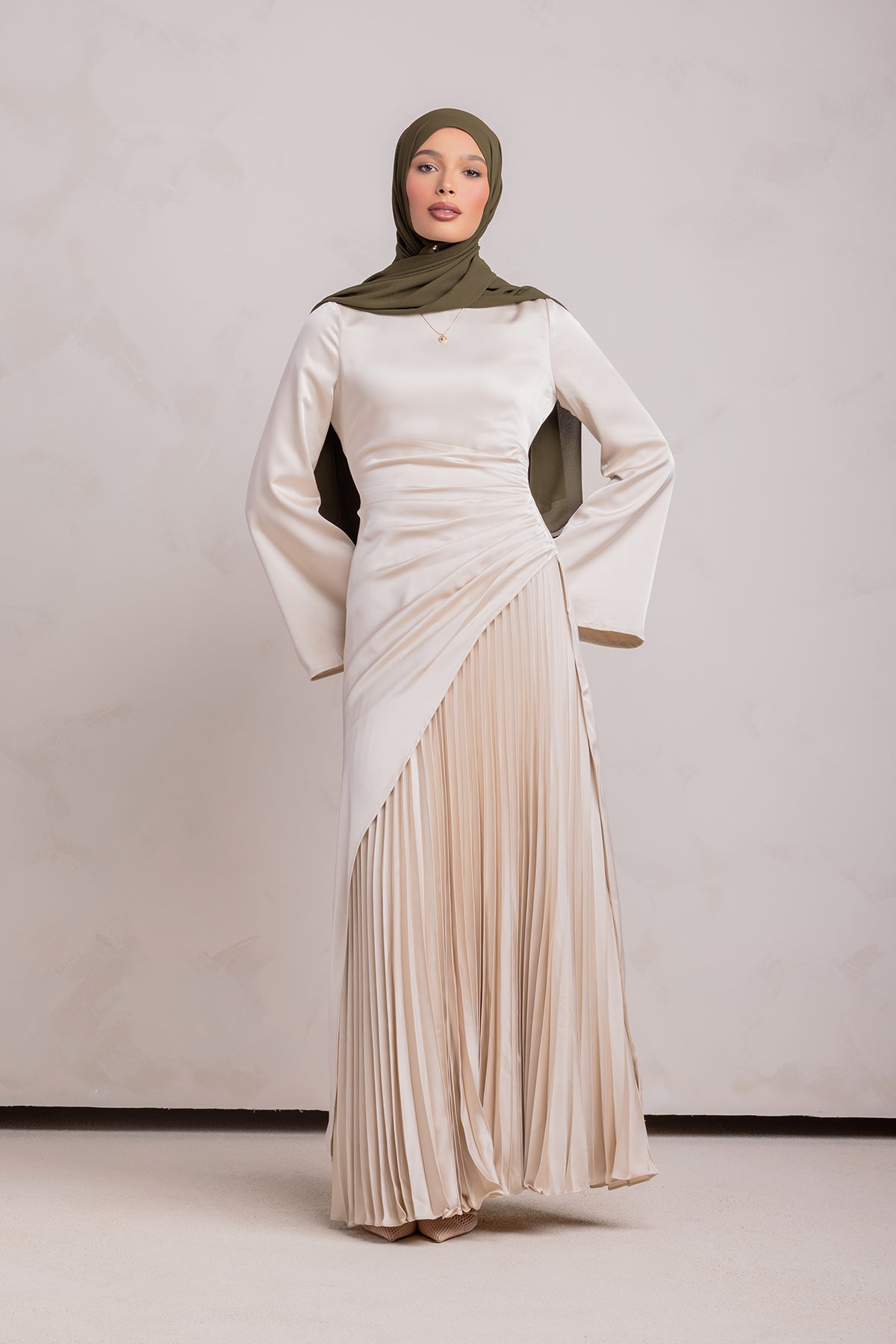 Ascia Asymmetrical Tunic & Skirt Set