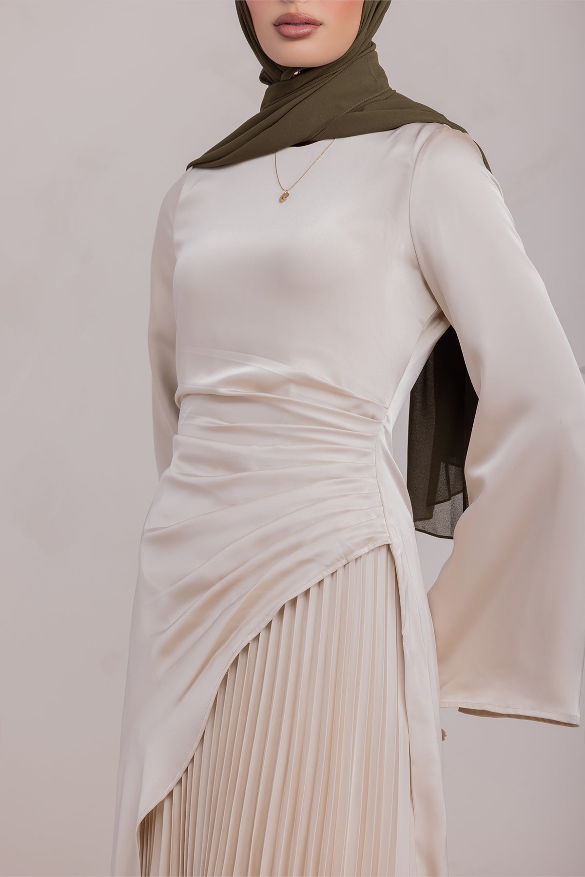 Ascia Asymmetrical Tunic & Skirt Set