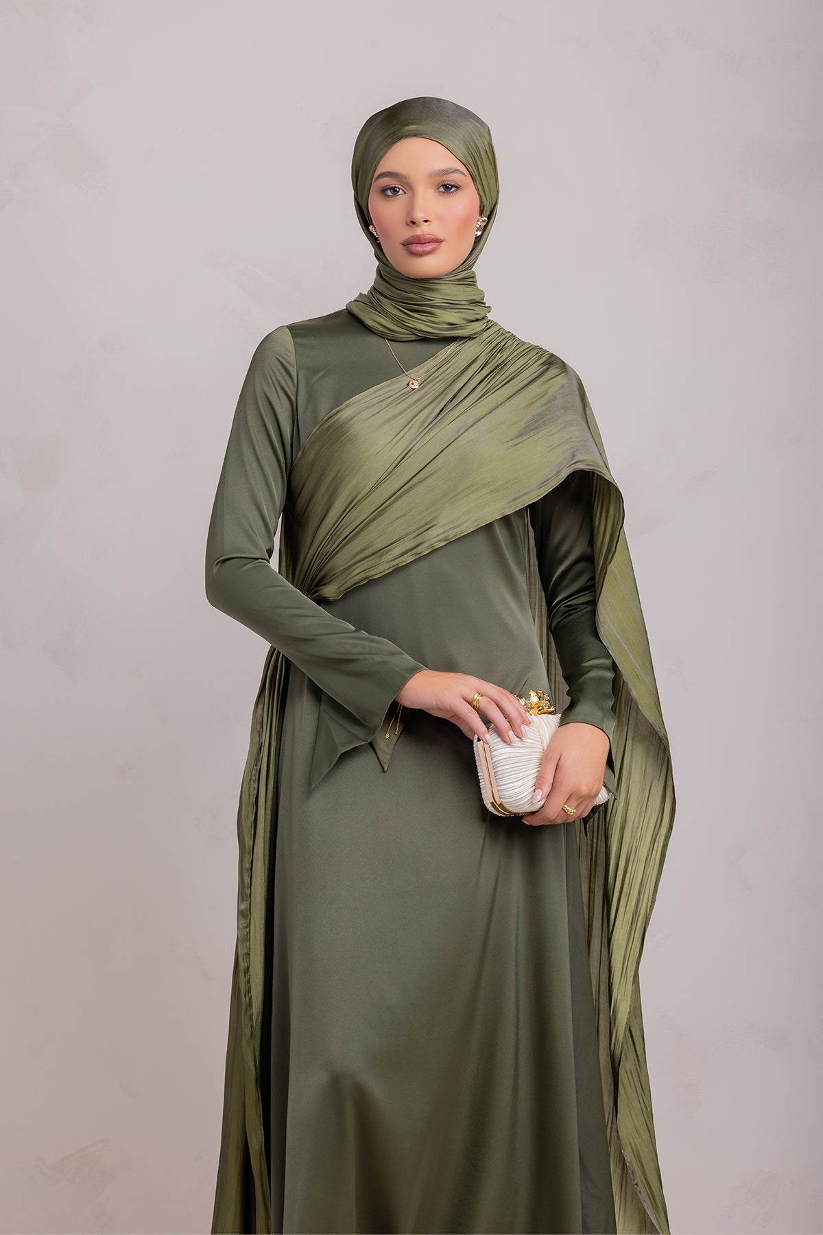 Leana Maxi Dress - Forest Muse