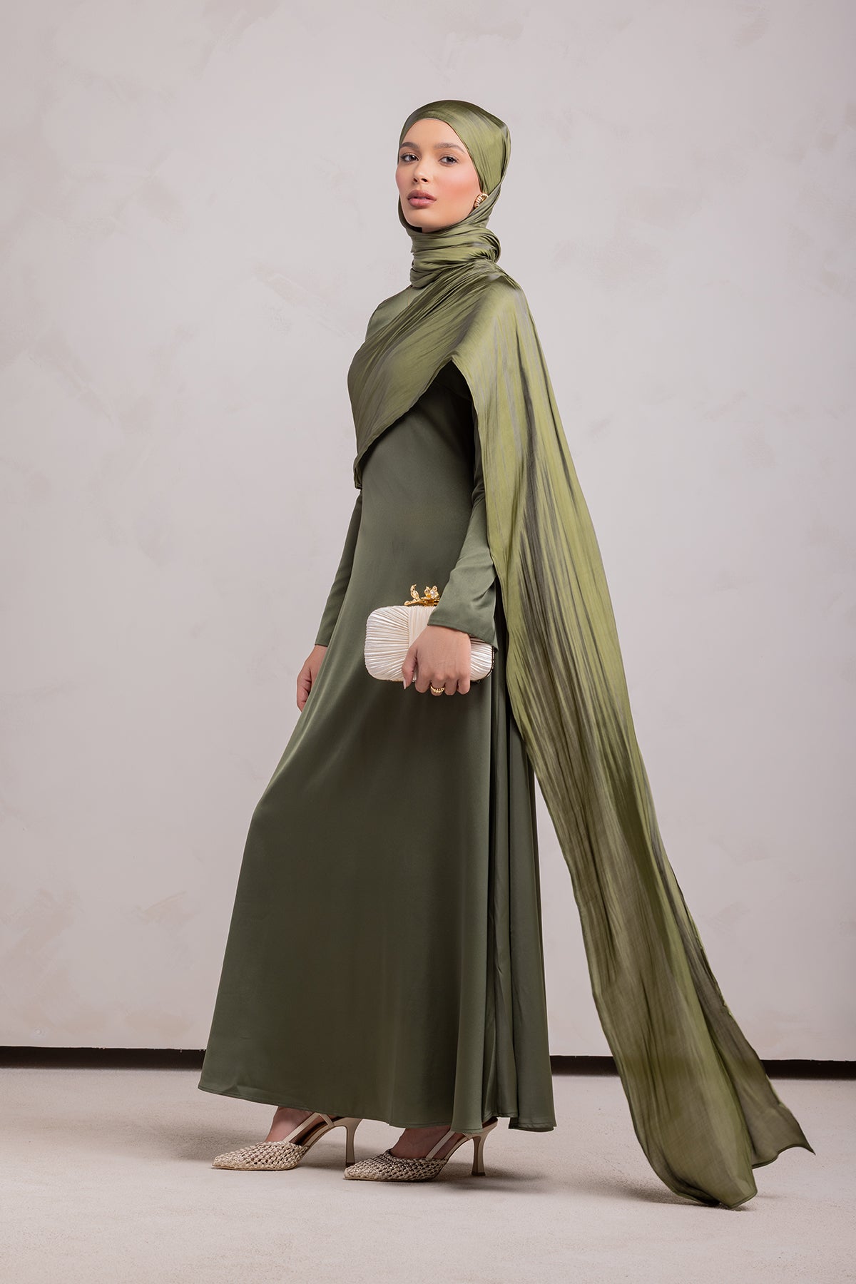 Leana Maxi Dress - Forest Muse - 16
