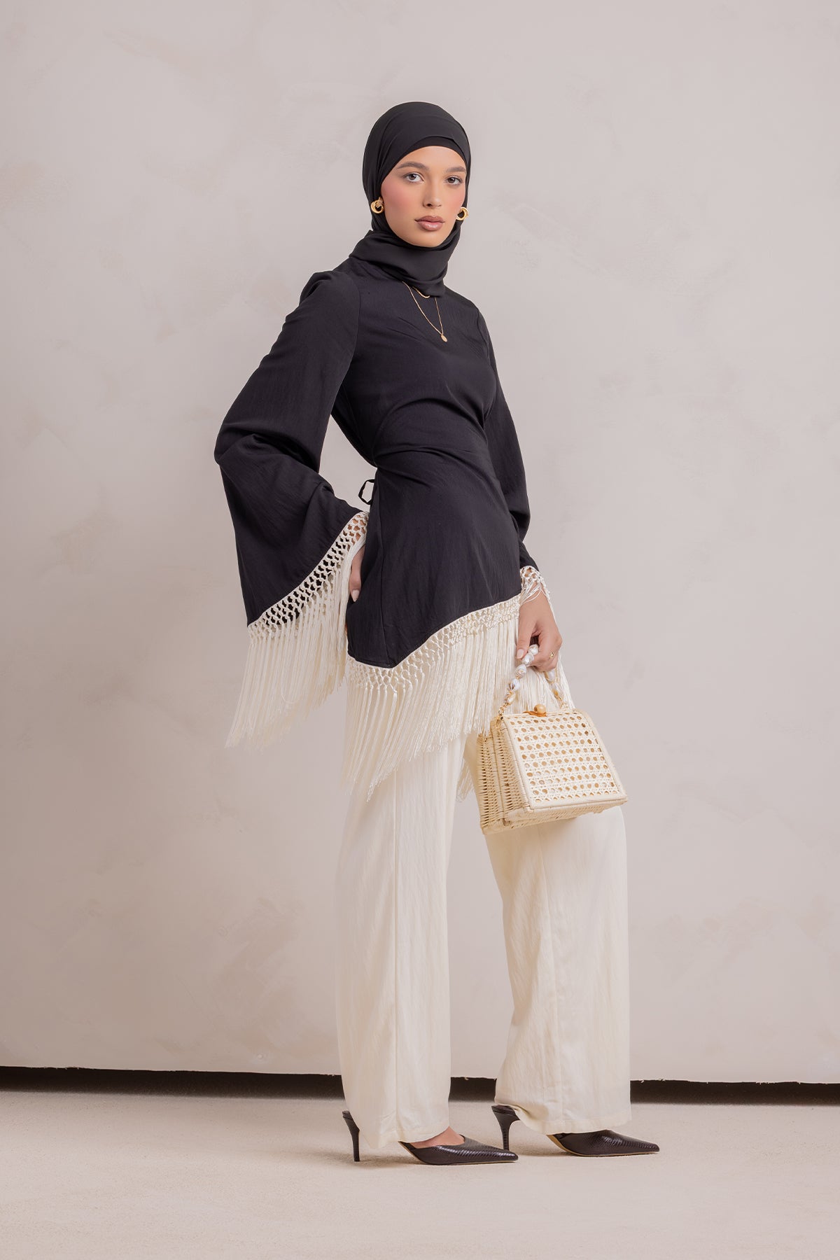 Batoul Pant - Cream