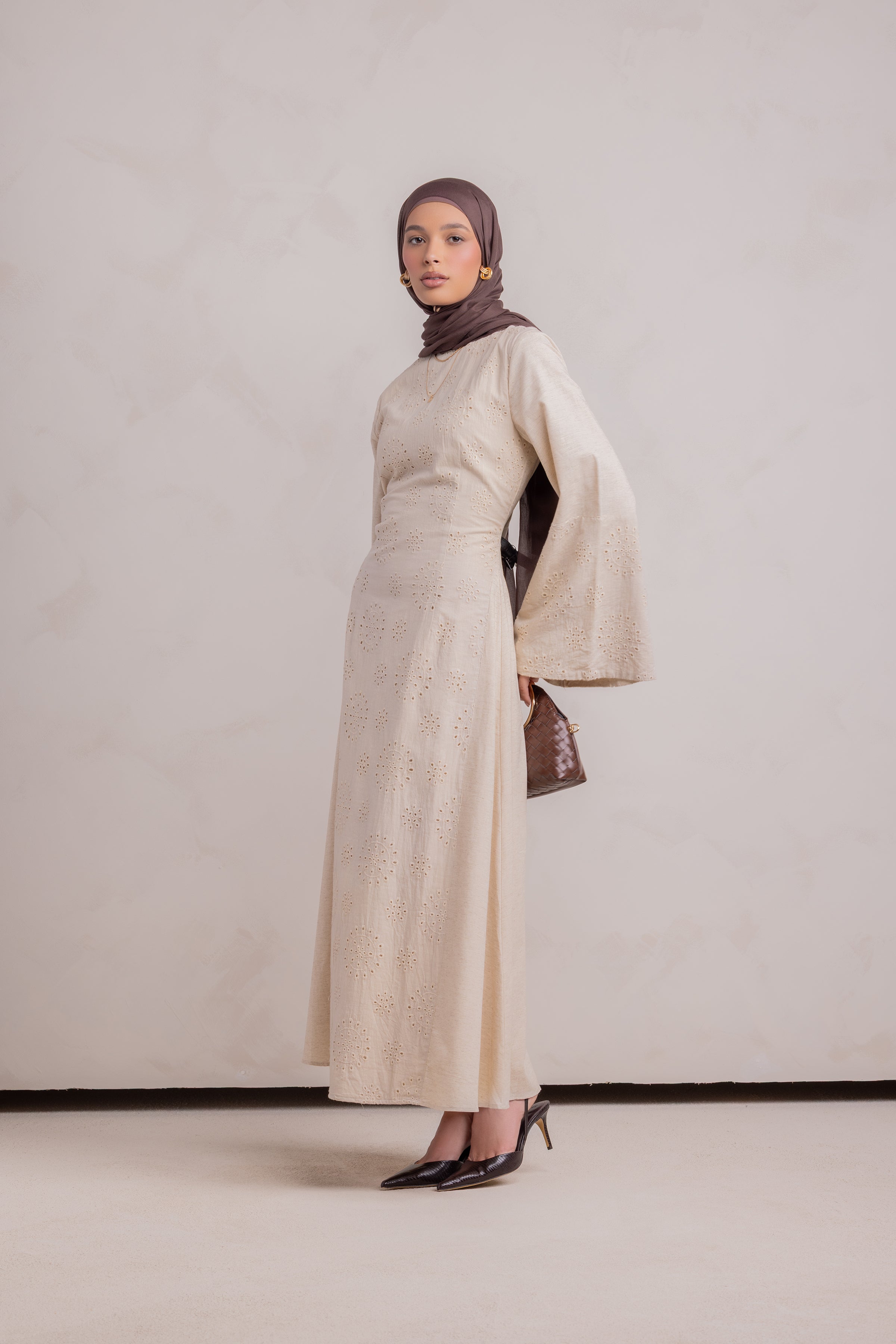 Lulwa Embroidery Dress - Dubai