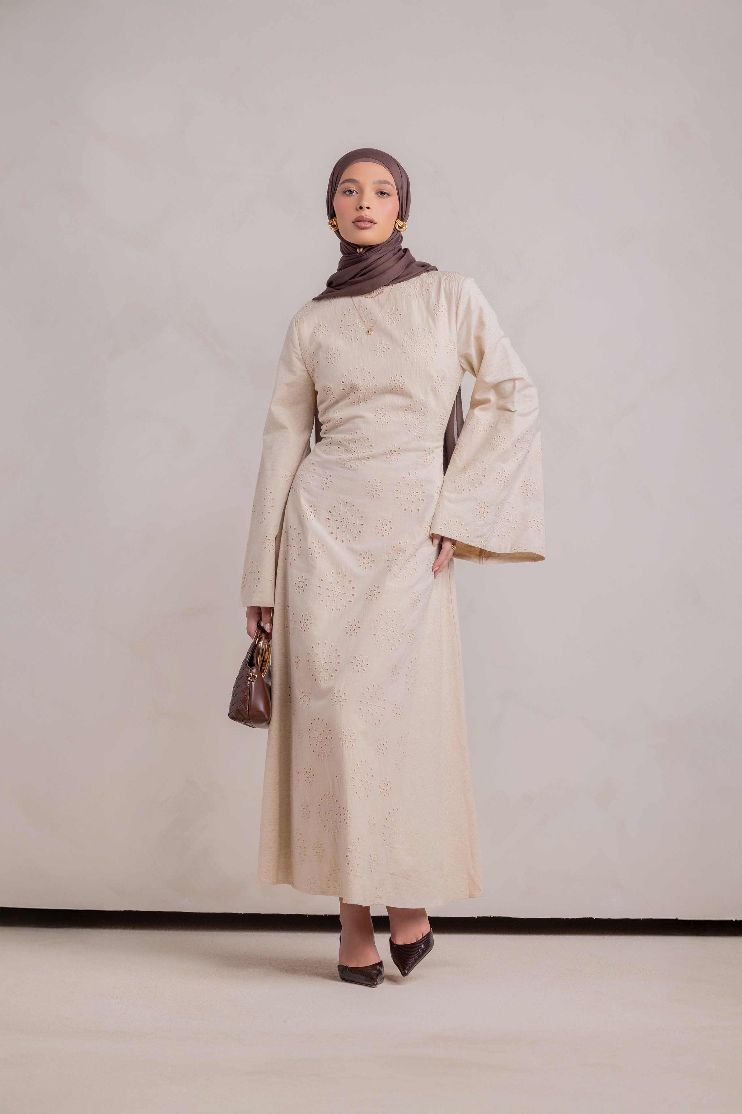 Lulwa Embroidery Dress - Dubai