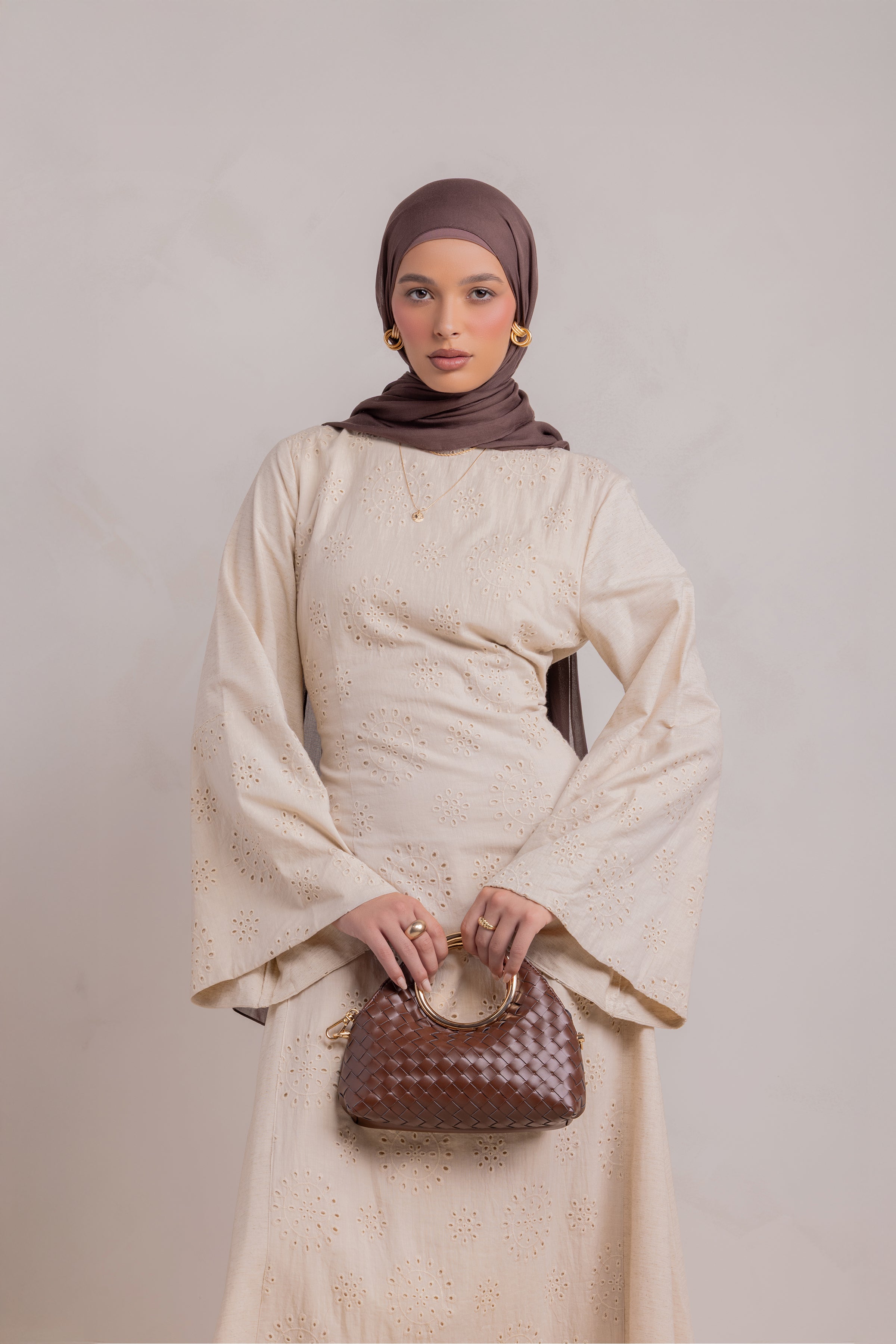 Lulwa Embroidery Dress - Dubai