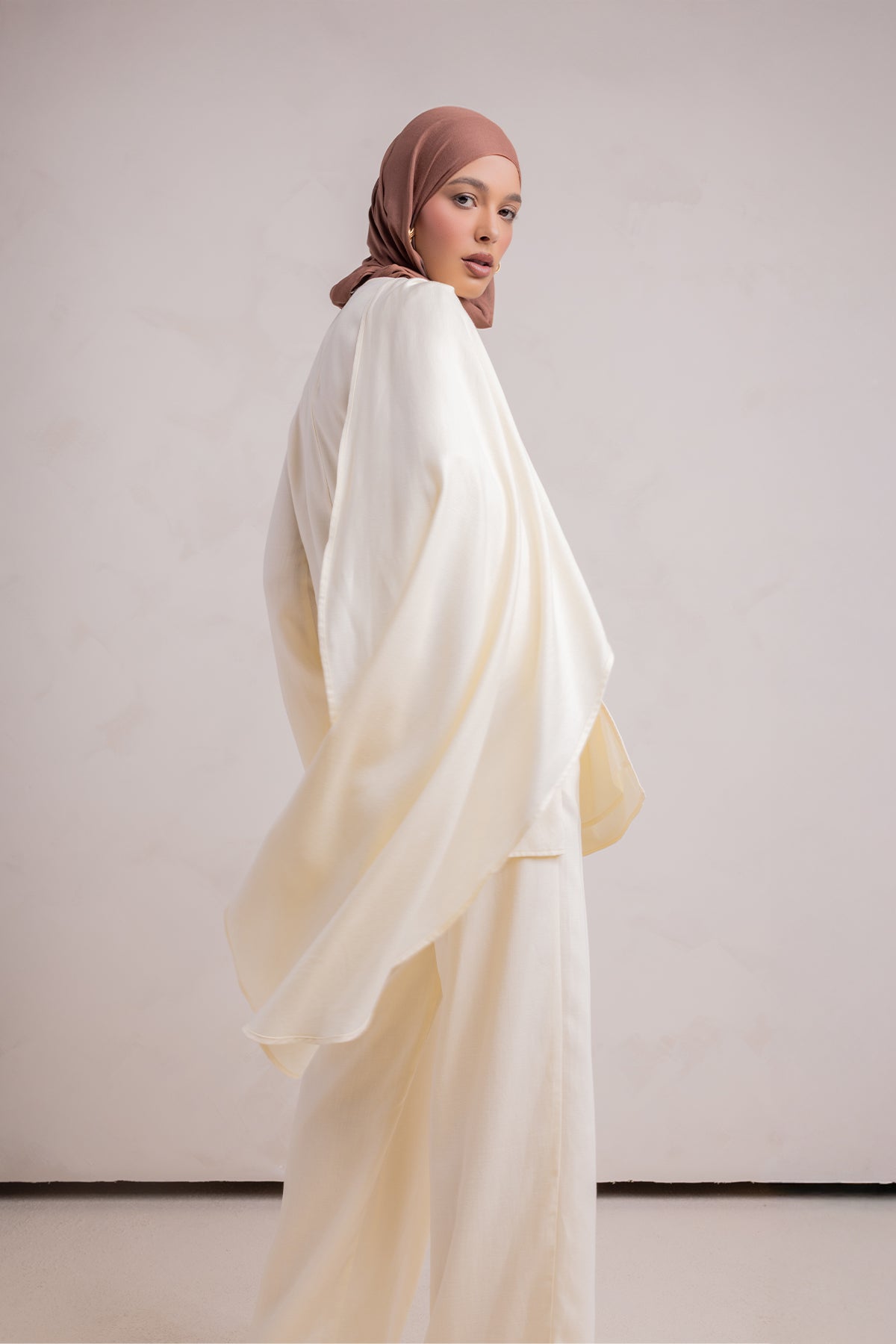 Lauren Cape Tunic - Cream