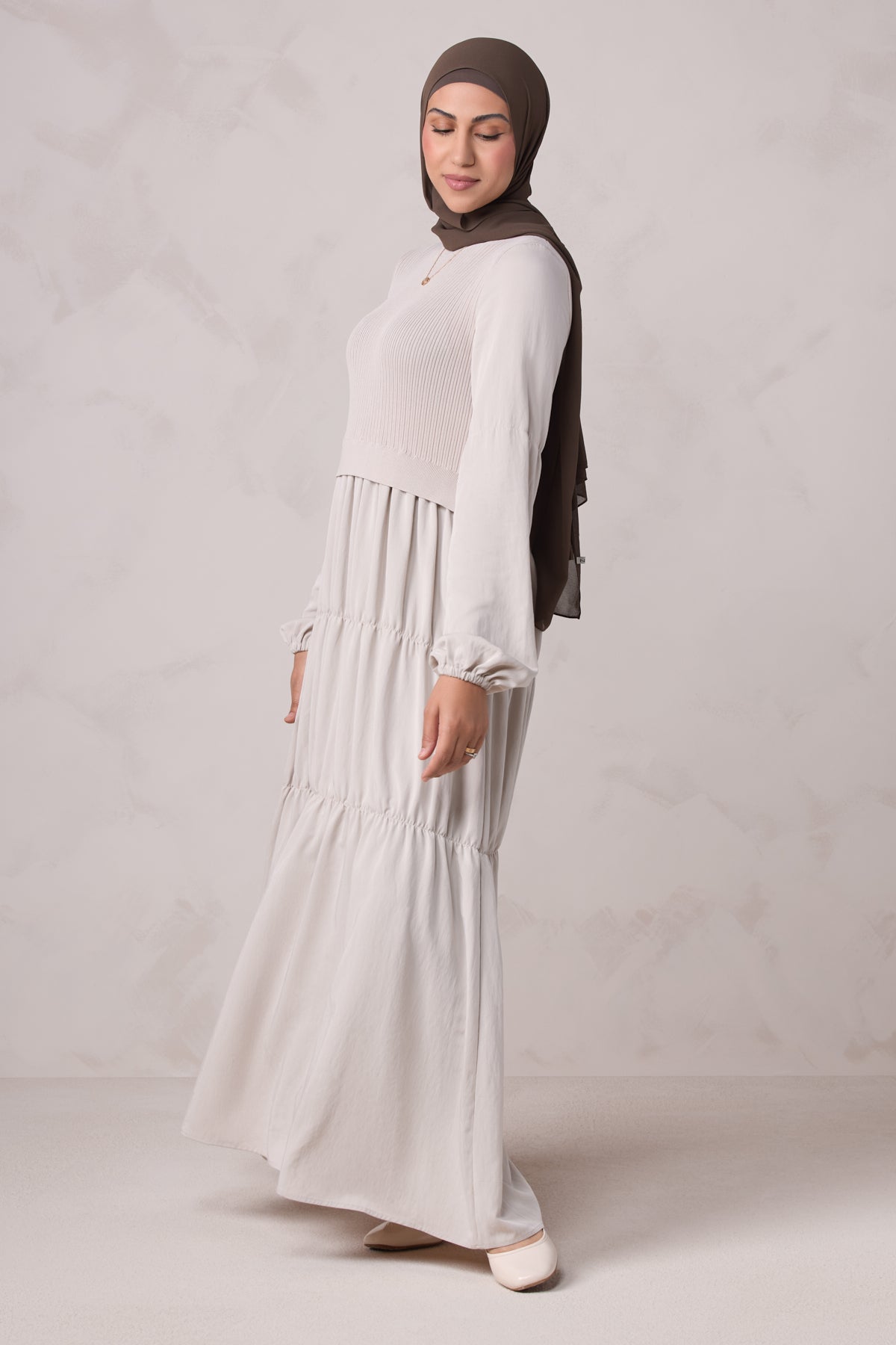 Norhan Everyday Maxi Dress - Beige