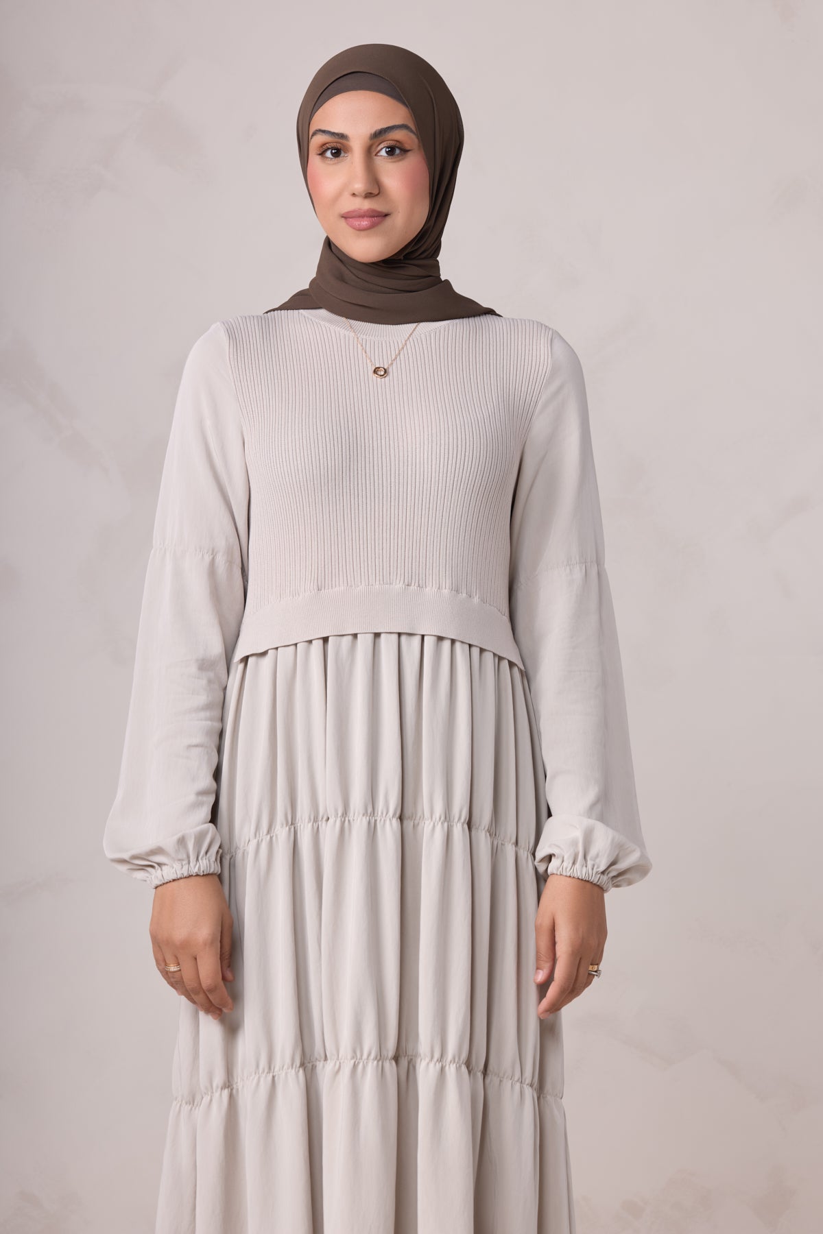 Norhan Everyday Maxi Dress - Beige