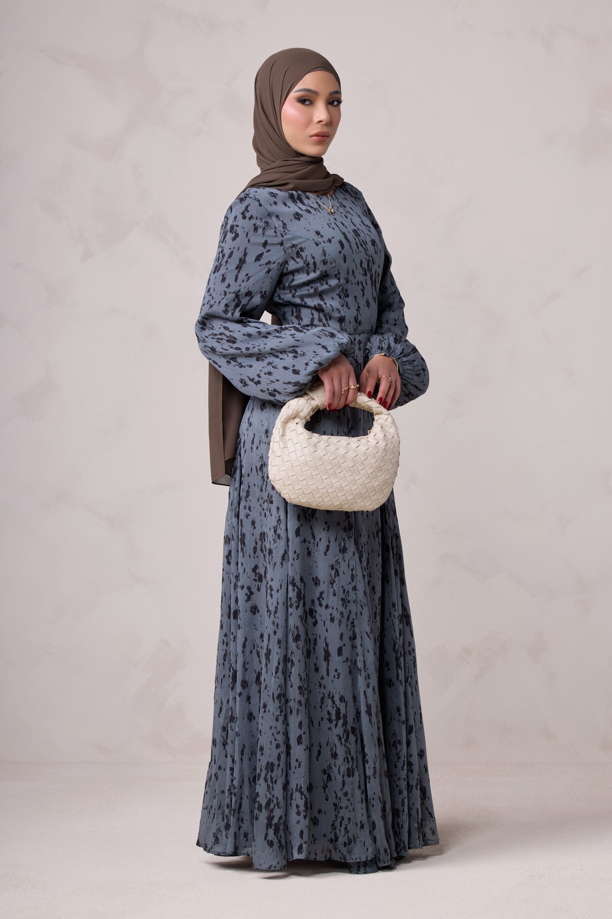 Reem Long Sleeve Maxi Dress