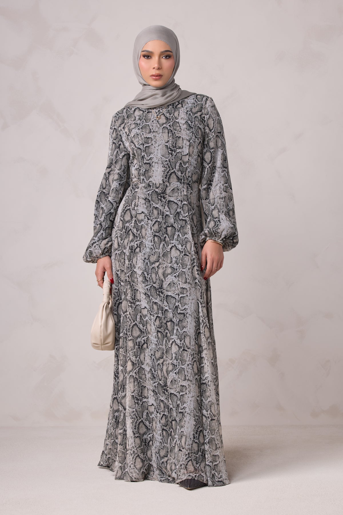 Reem Long Sleeve Maxi Dress