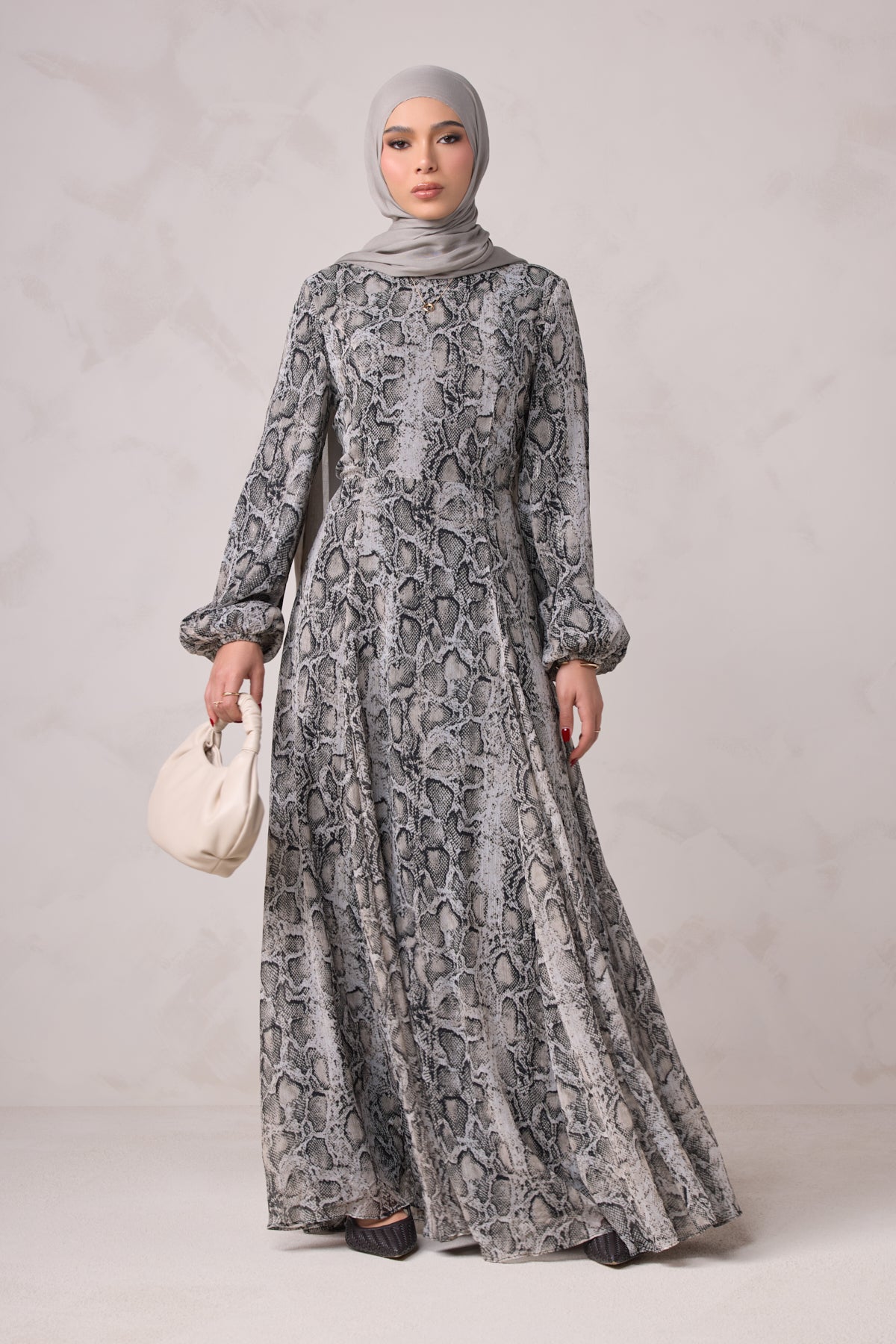 Reem Long Sleeve Maxi Dress