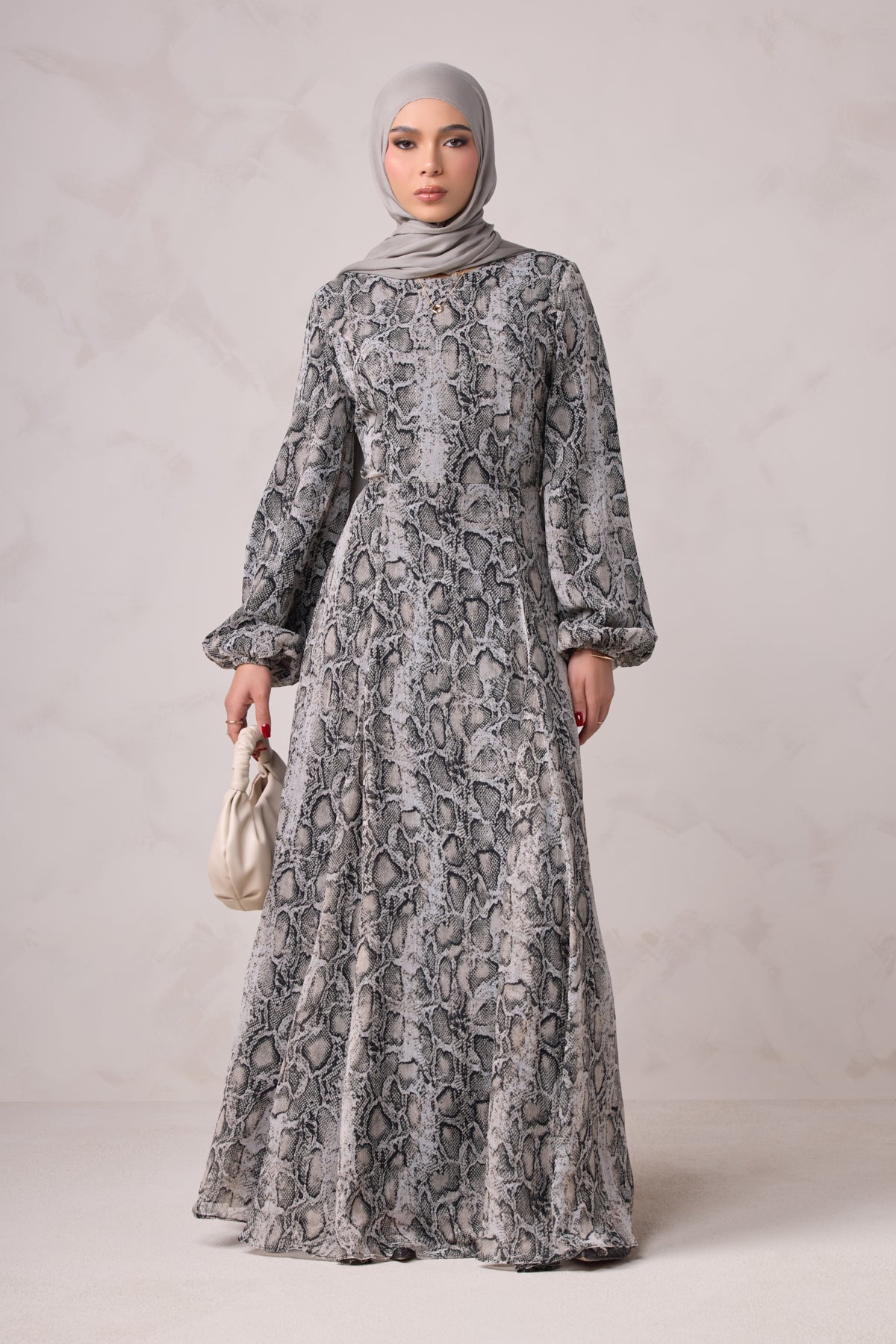 Reem Long Sleeve Maxi Dress