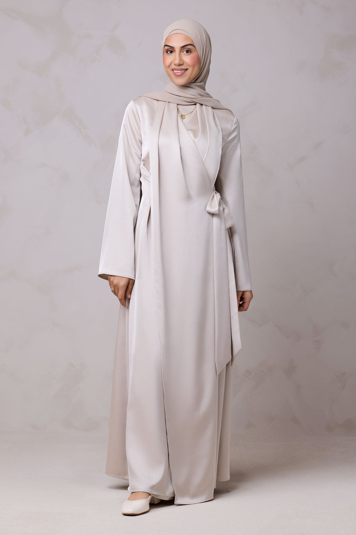 Basma Abaya Set