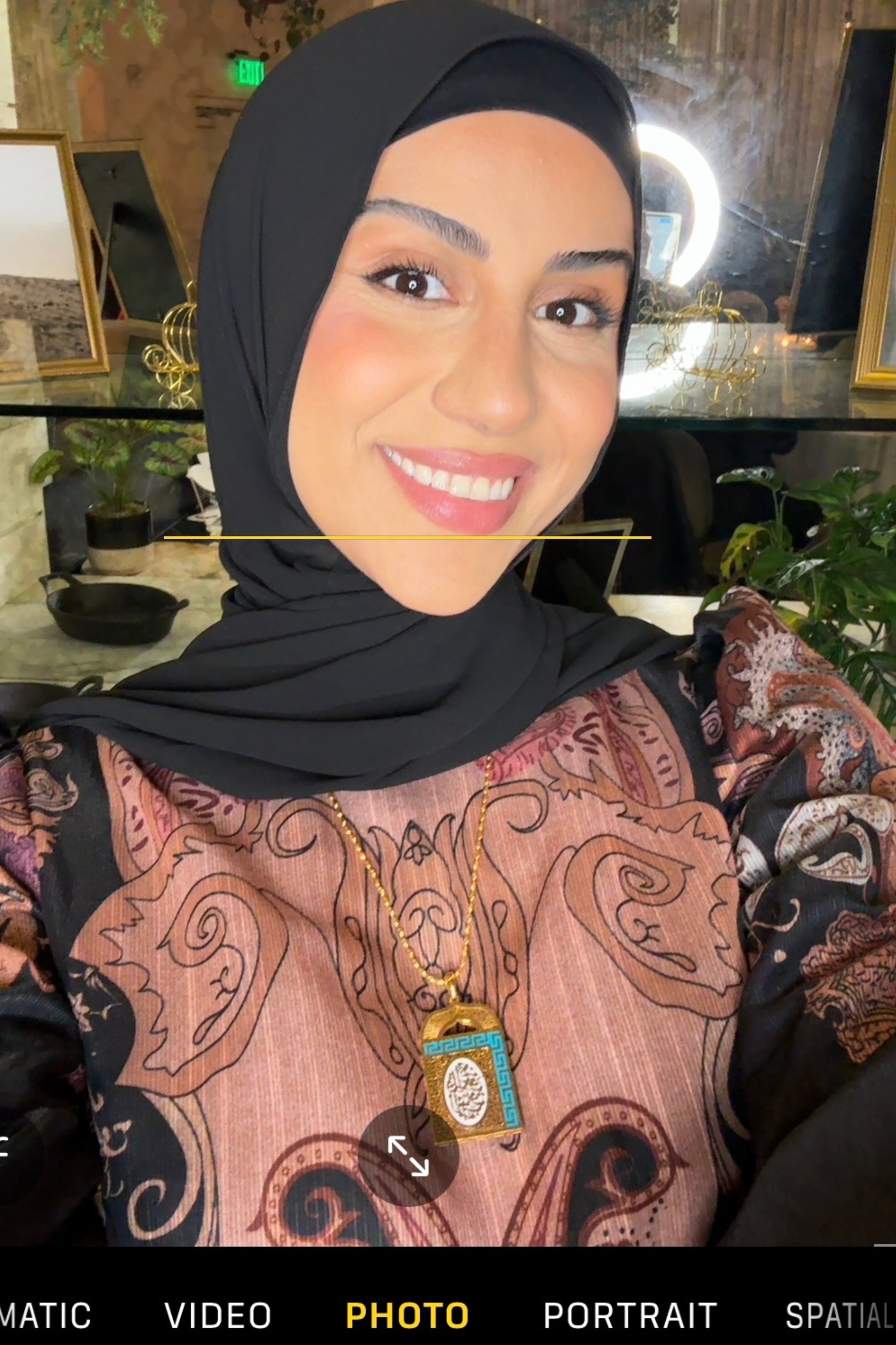 Reyana Paisley Long Sleeve Maxi Dress