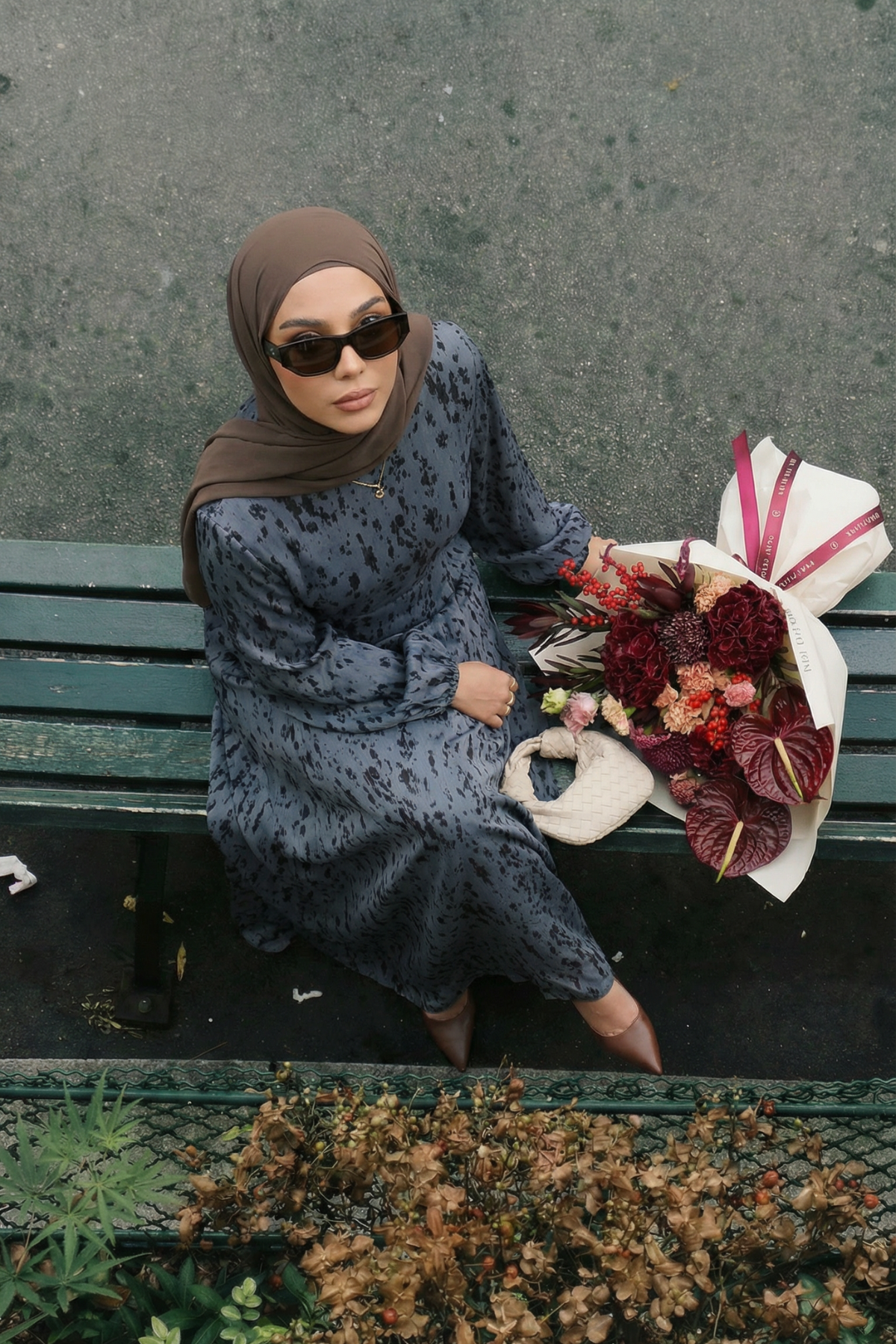 Reem Long Sleeve Maxi Dress