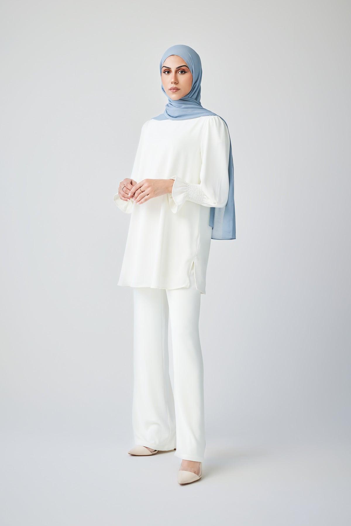 Lana Everyday Pant - White