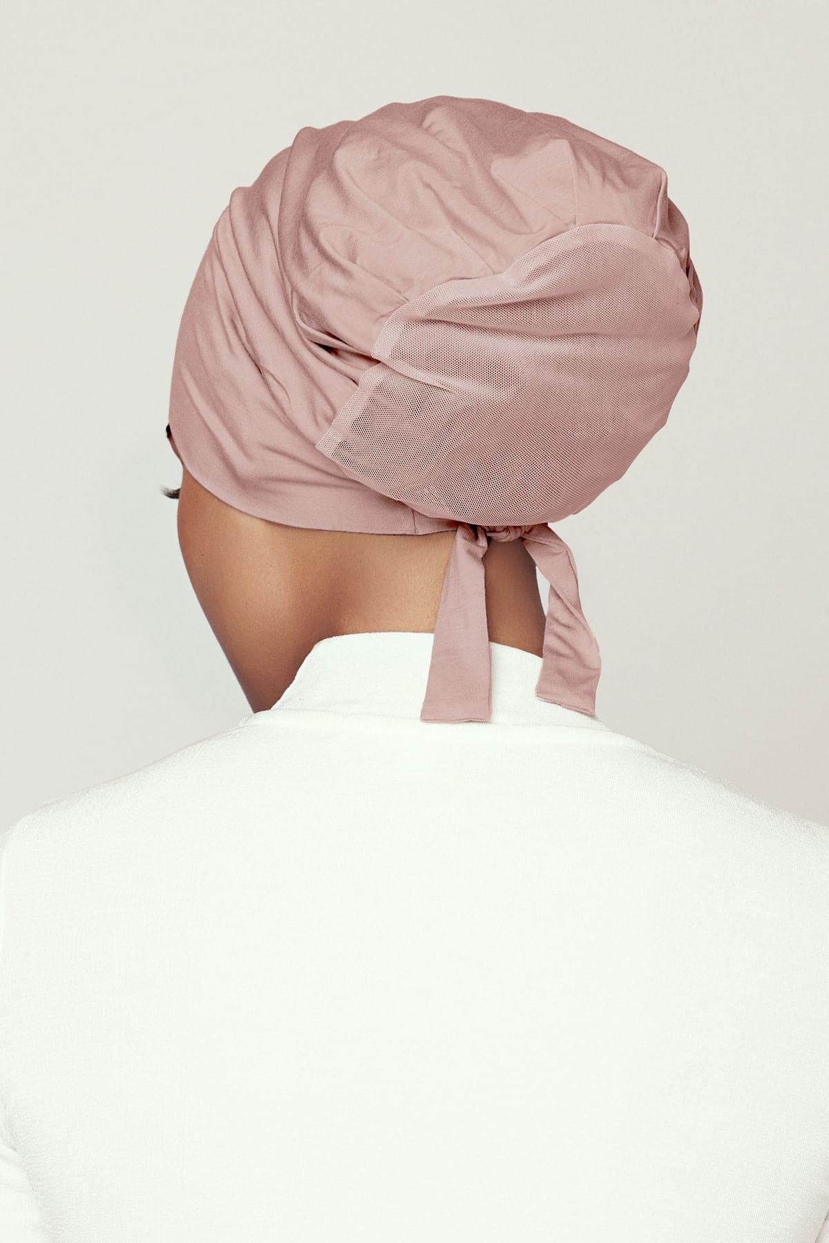 Aria Mesh Tie Back Undercap- Sand - Zahraa The Label