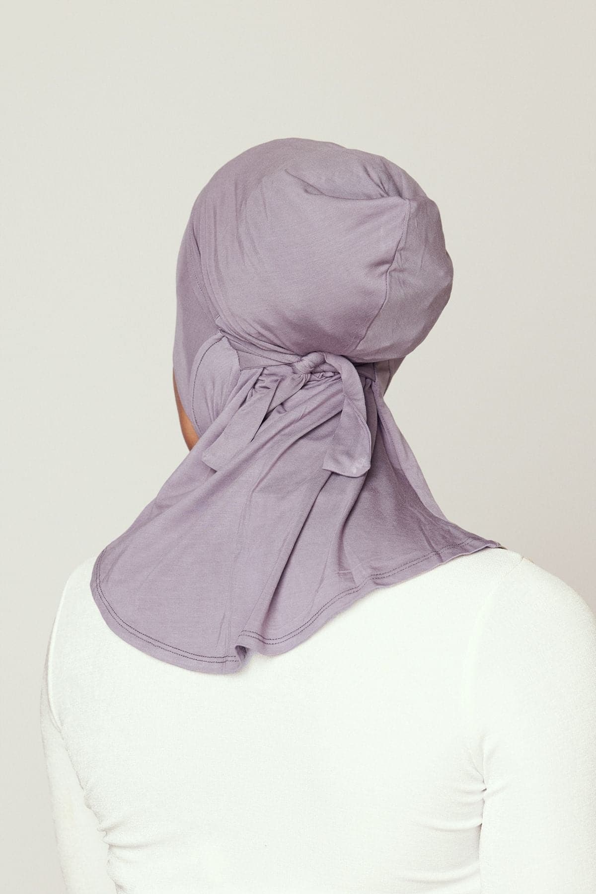 Lila Neck Cover Hijab-Earth - Zahraa The Label