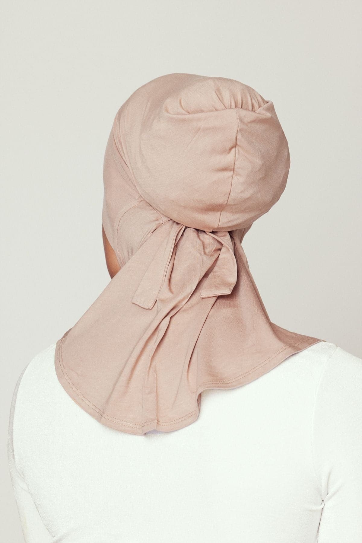 Lila Neck Cover Hijab-Modest Nude - Zahraa The Label
