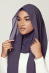 Zahraa Instant Chiffon Hijab- Umber - Zahraa The Label